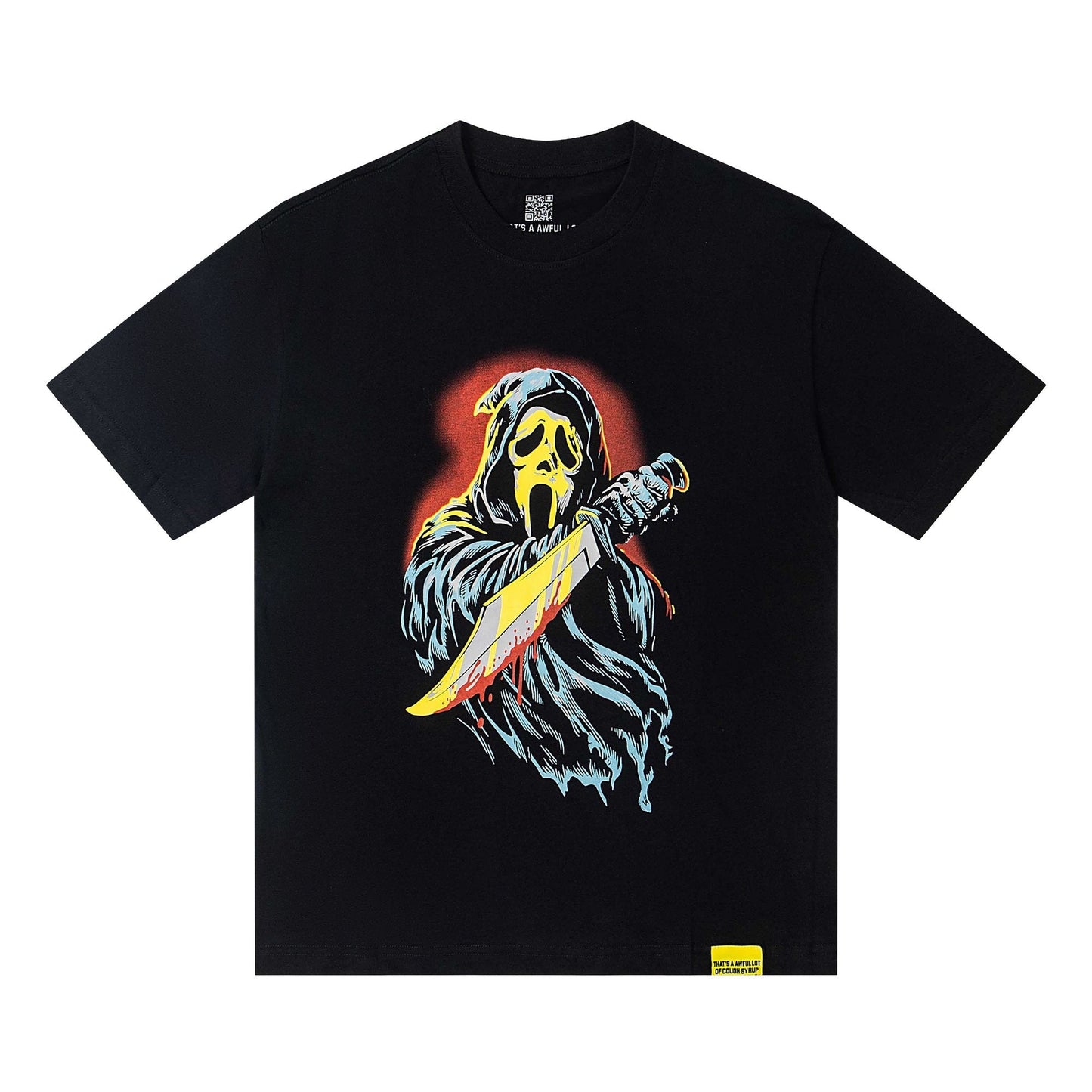 THAT'S A AWFUL LOT OF COUGH SYRUP Front & Back Graphic T-Shirt — hero