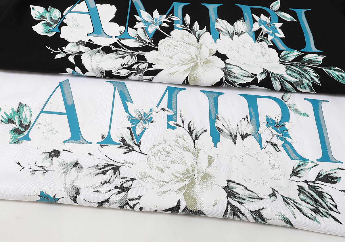 AMIRI Floral Graphic Short-Sleeve T-Shirt — detail