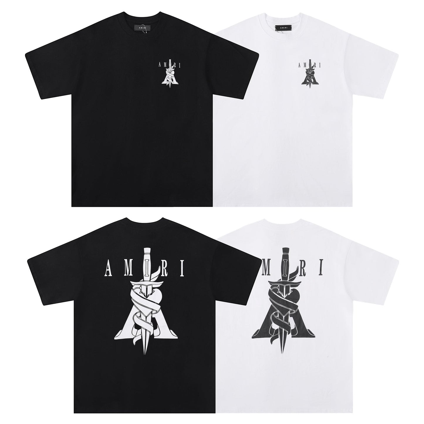 AMIRI Dagger Snake Graphic T-Shirt — comparison