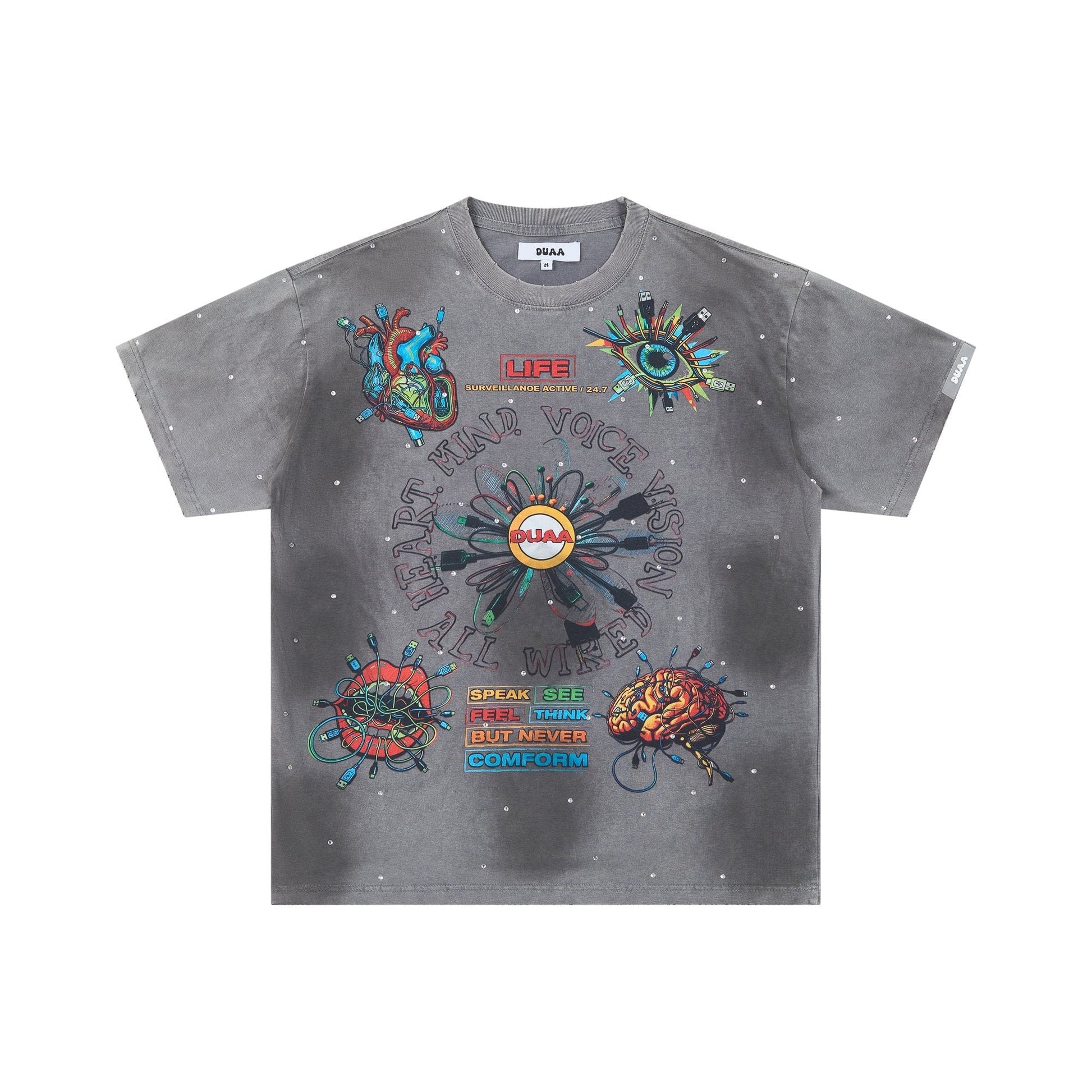 DUAA New Age Graphic T-Shirt — hero