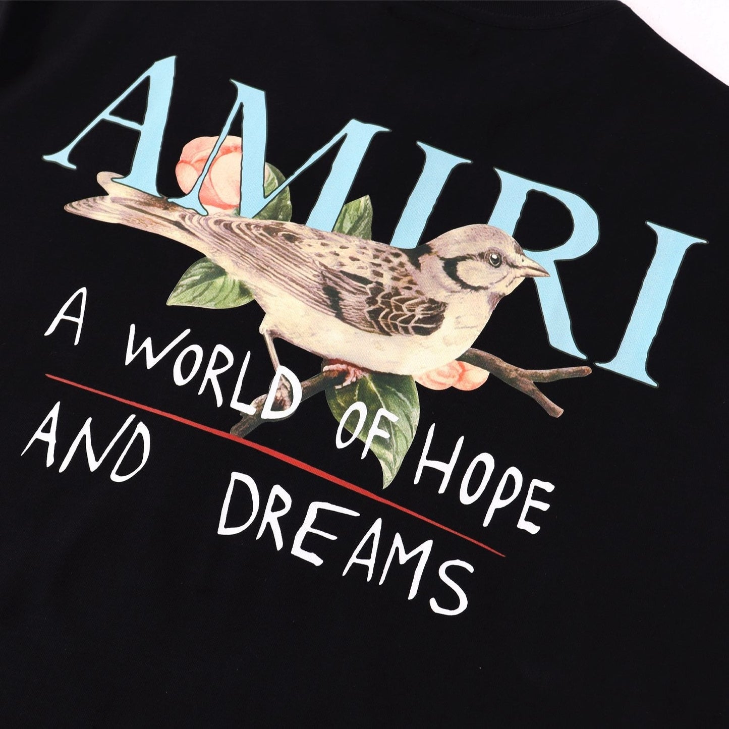 AMIRI Bird Graphic Short-Sleeve T-Shirt — detail