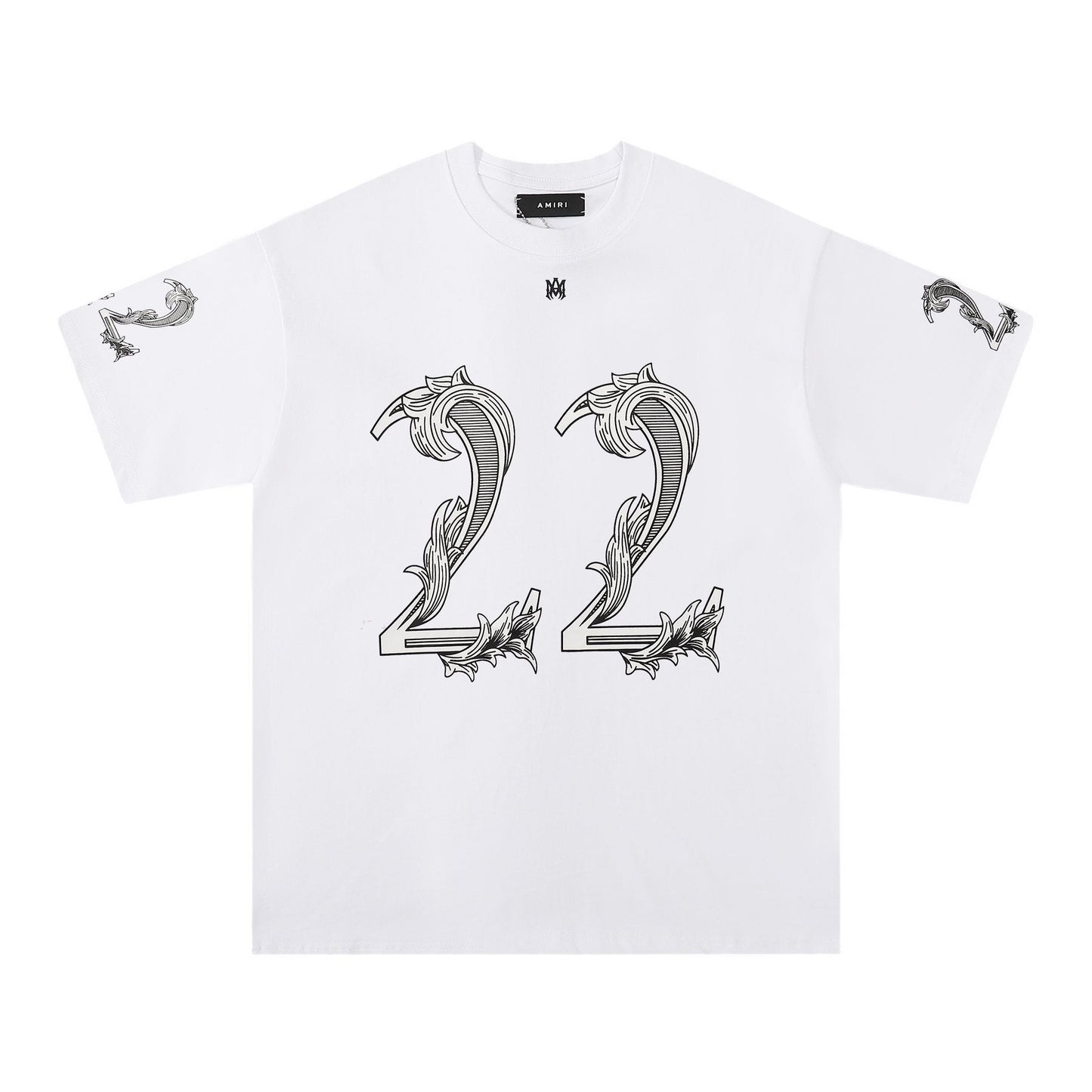 AMIRI Number Graphic Short-Sleeve T-Shirt — front