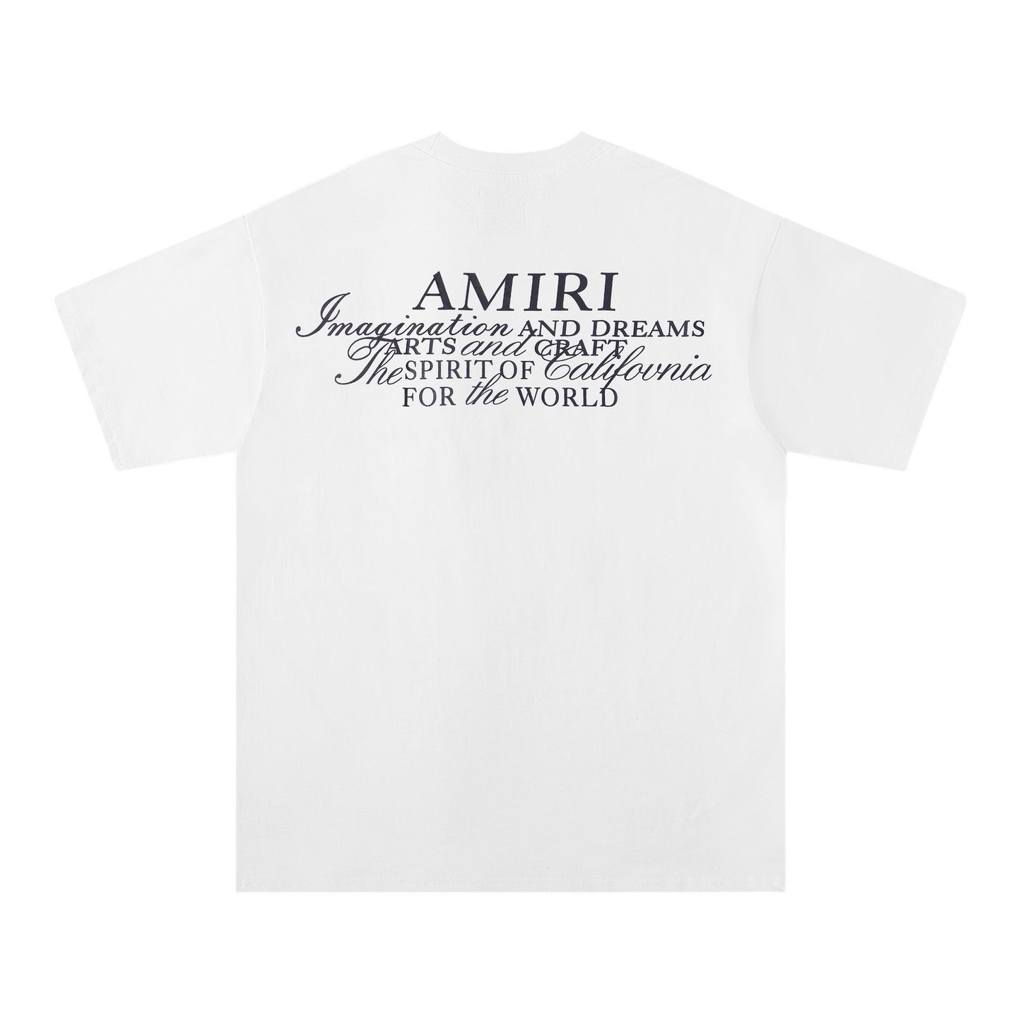 AMIRI Letter Graphic Short-Sleeve T-Shirt — back