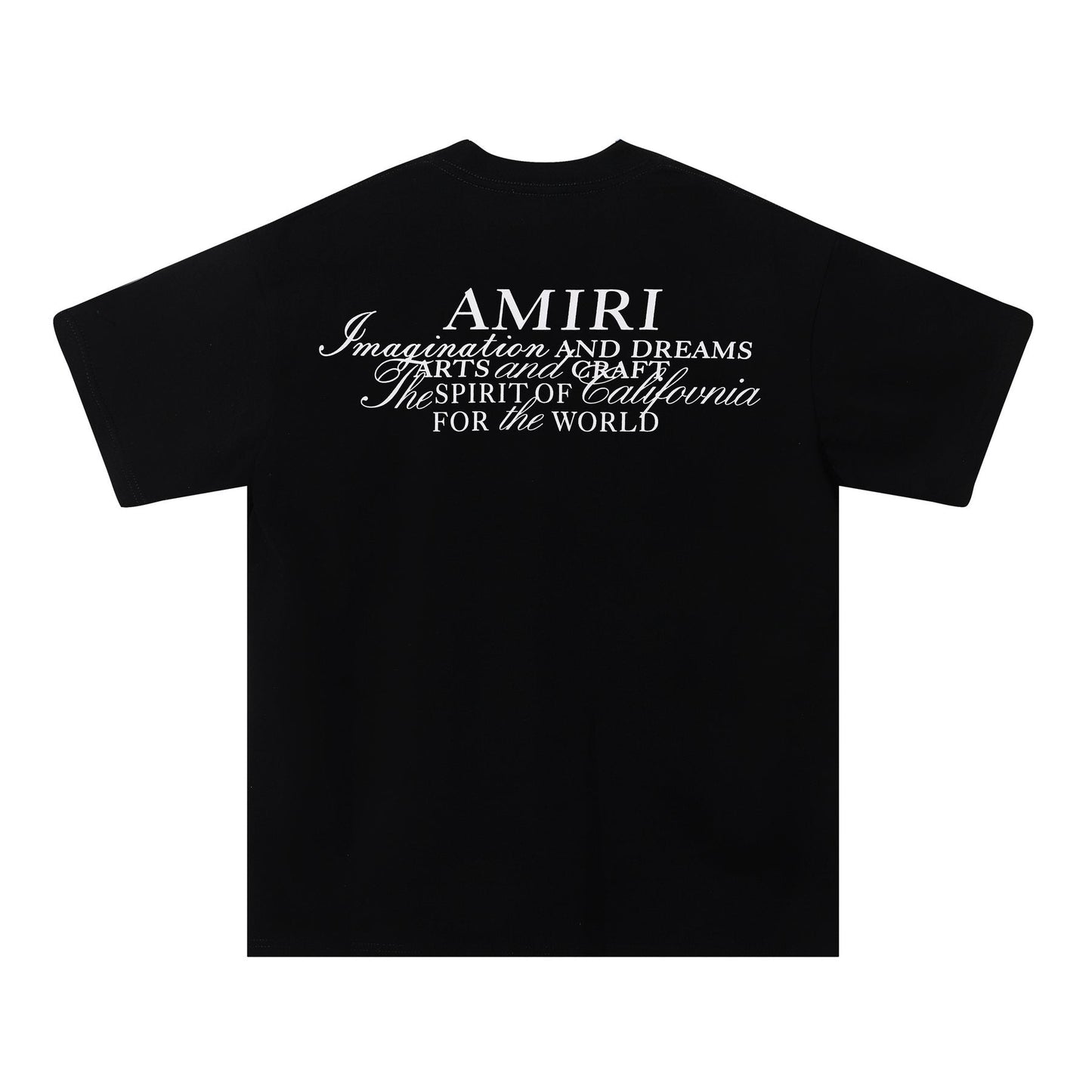 AMIRI Letter Graphic Short-Sleeve T-Shirt — back