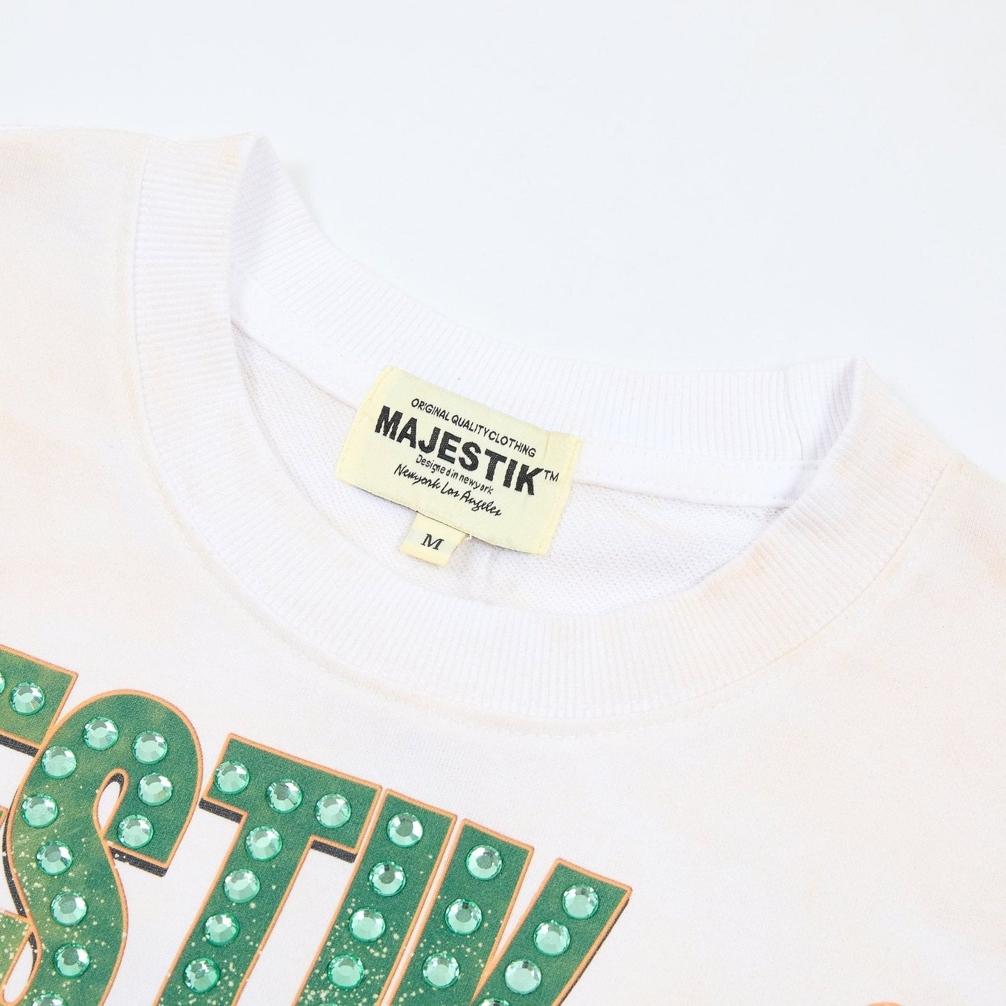 MAJESTIK Bulldog Graphic Short-Sleeve T-Shirt — neck_label