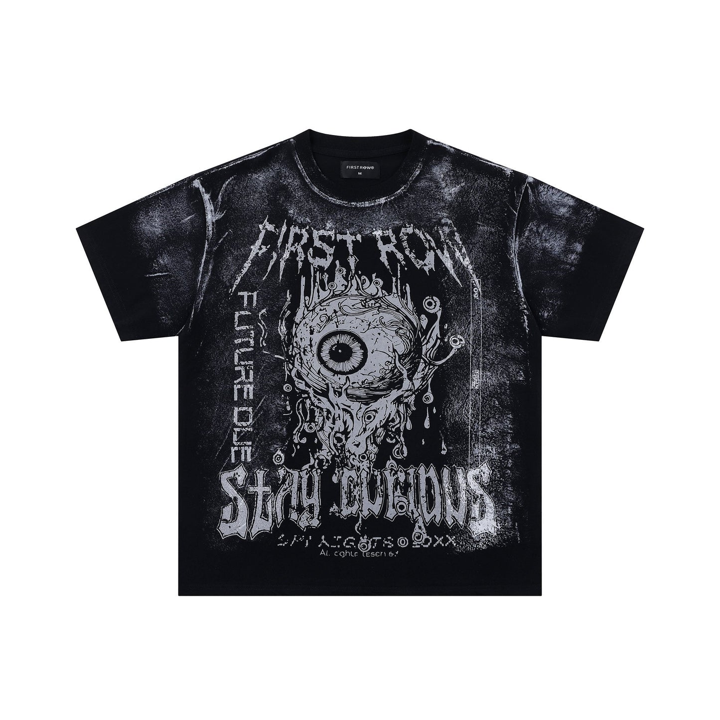 FIRST ROW Stay Curious Eyeball Graphic T-Shirt — hero