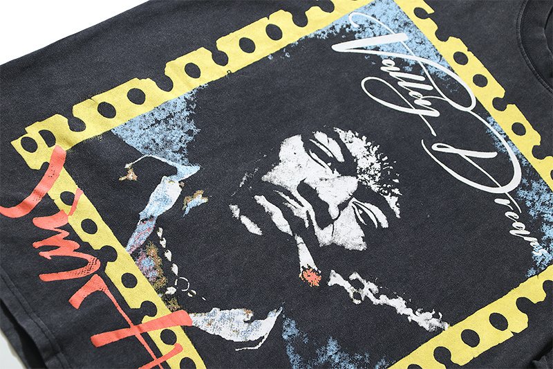 VALE USA Valley Dreams Hendrix Graphic T-Shirt — detail
