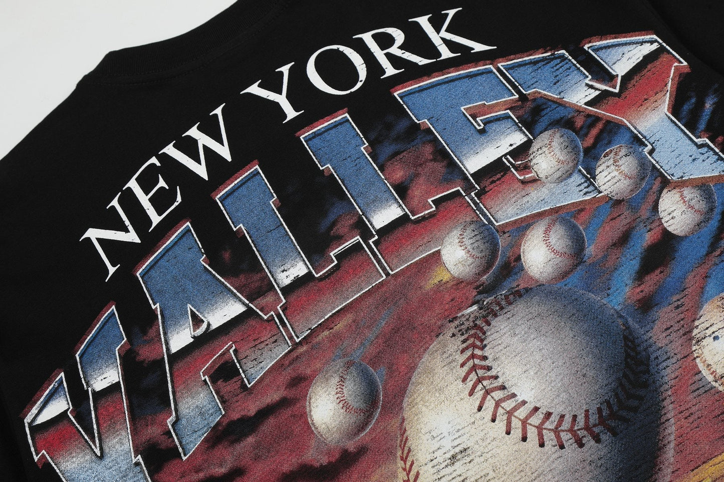 VALLEY New York Baseball Graphic T-Shirt — detail