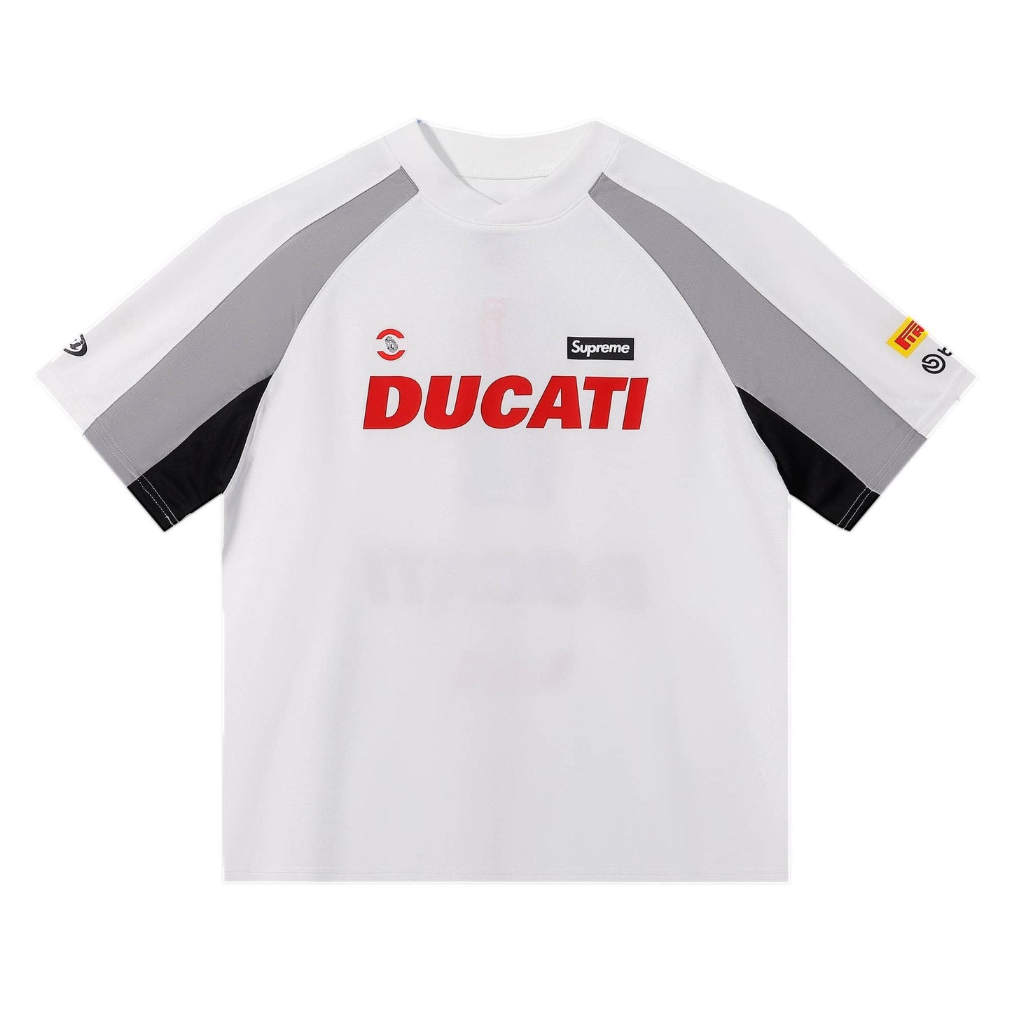 Supreme Ducati Racing Graphic Short-Sleeve T-Shirt — front