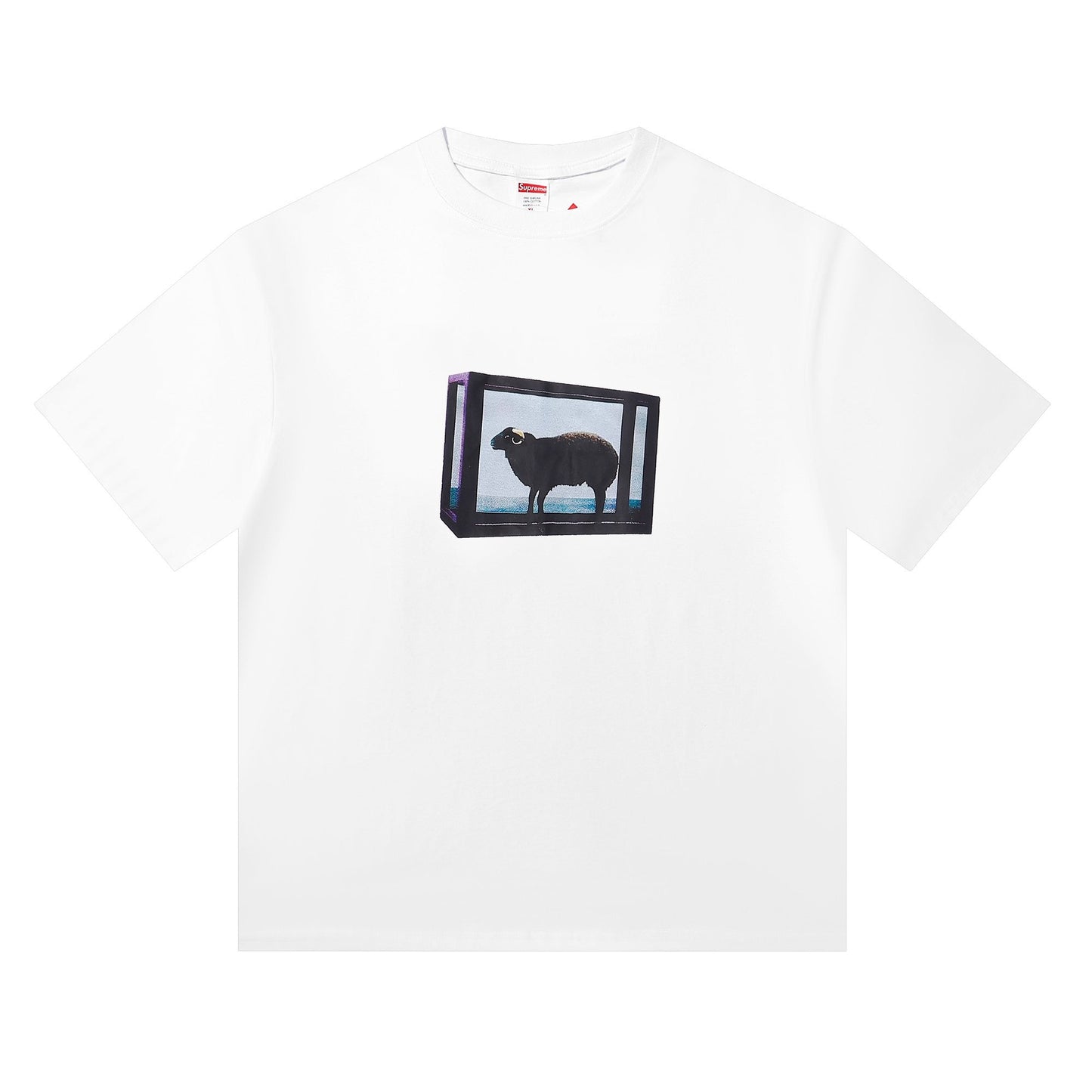 Supreme Sheep Graphic Short-Sleeve T-Shirt — hero