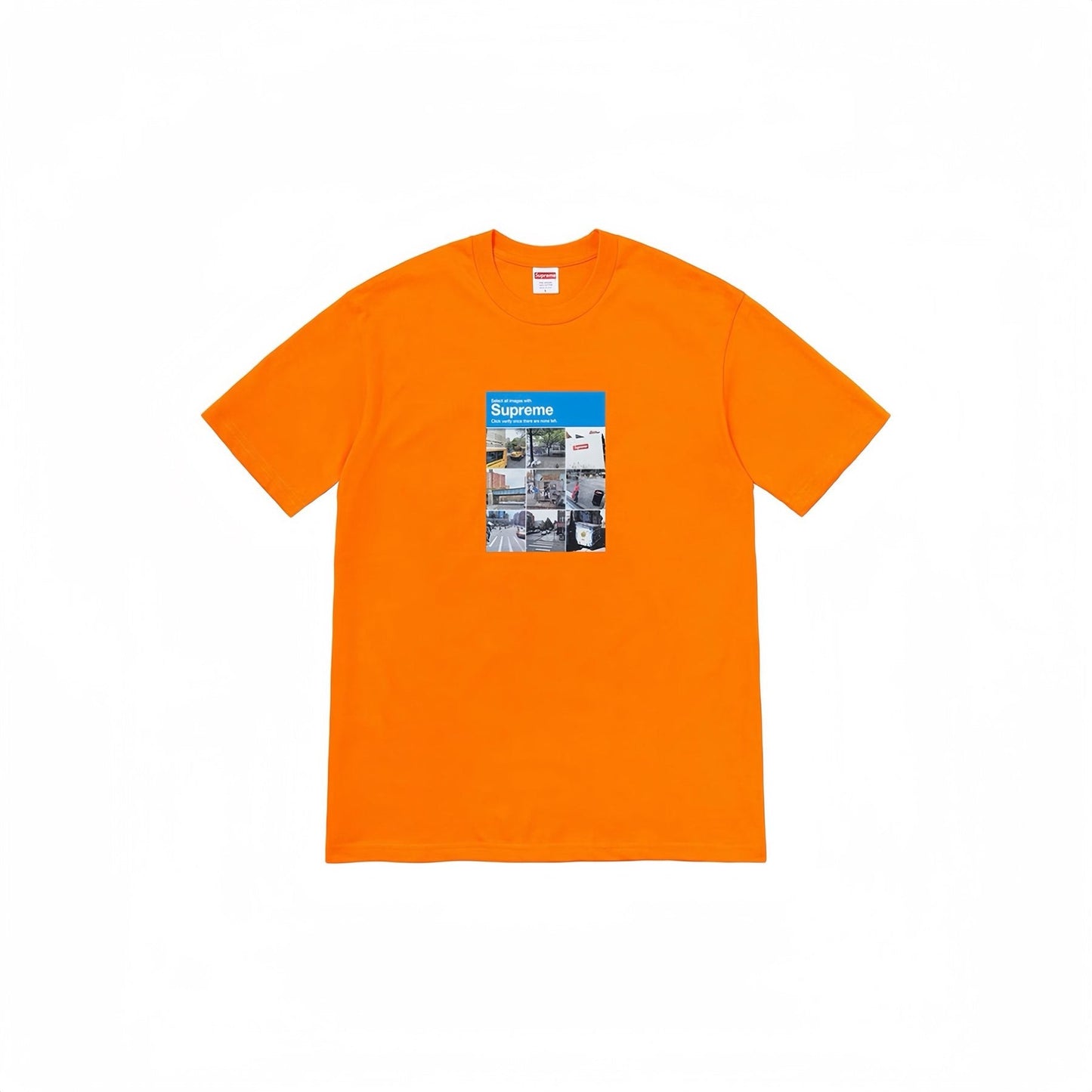 Supreme Verify Graphic T-Shirt — front