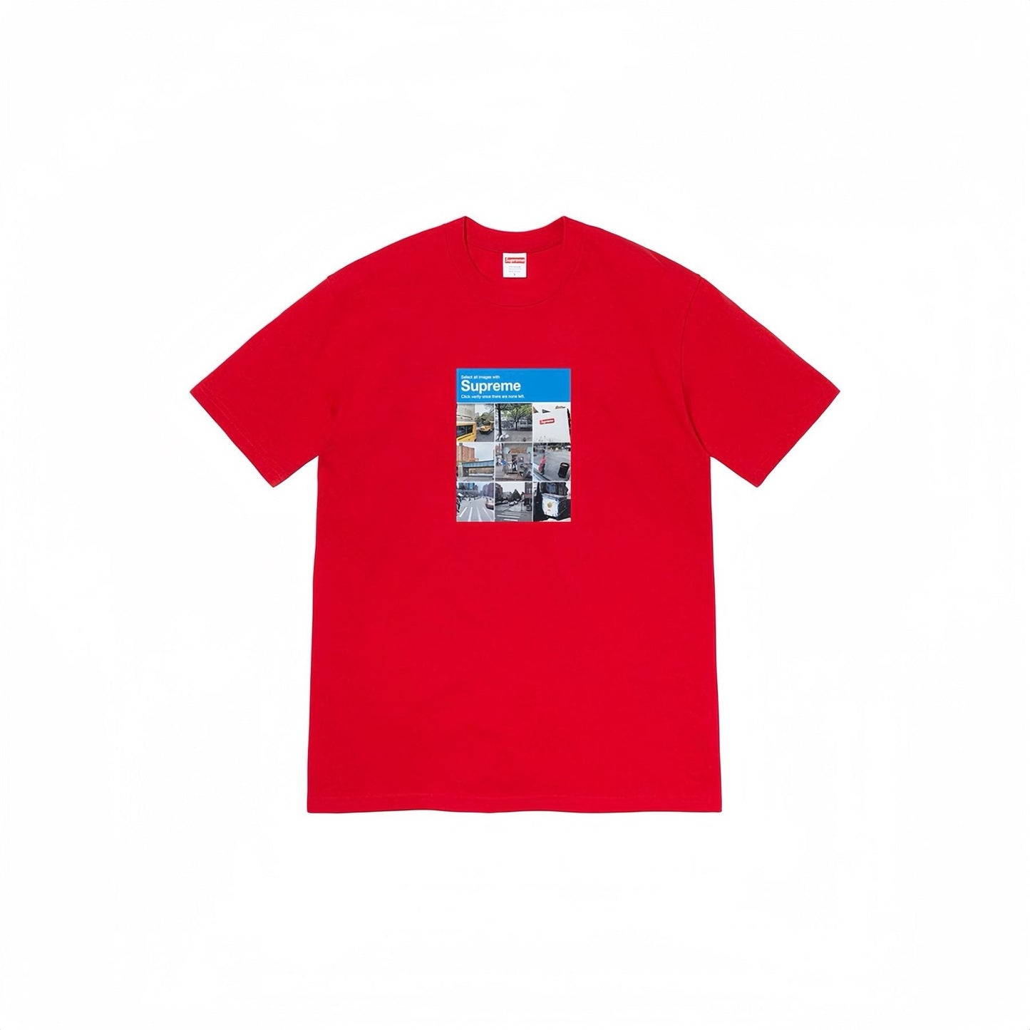Supreme Verify Graphic T-Shirt — front