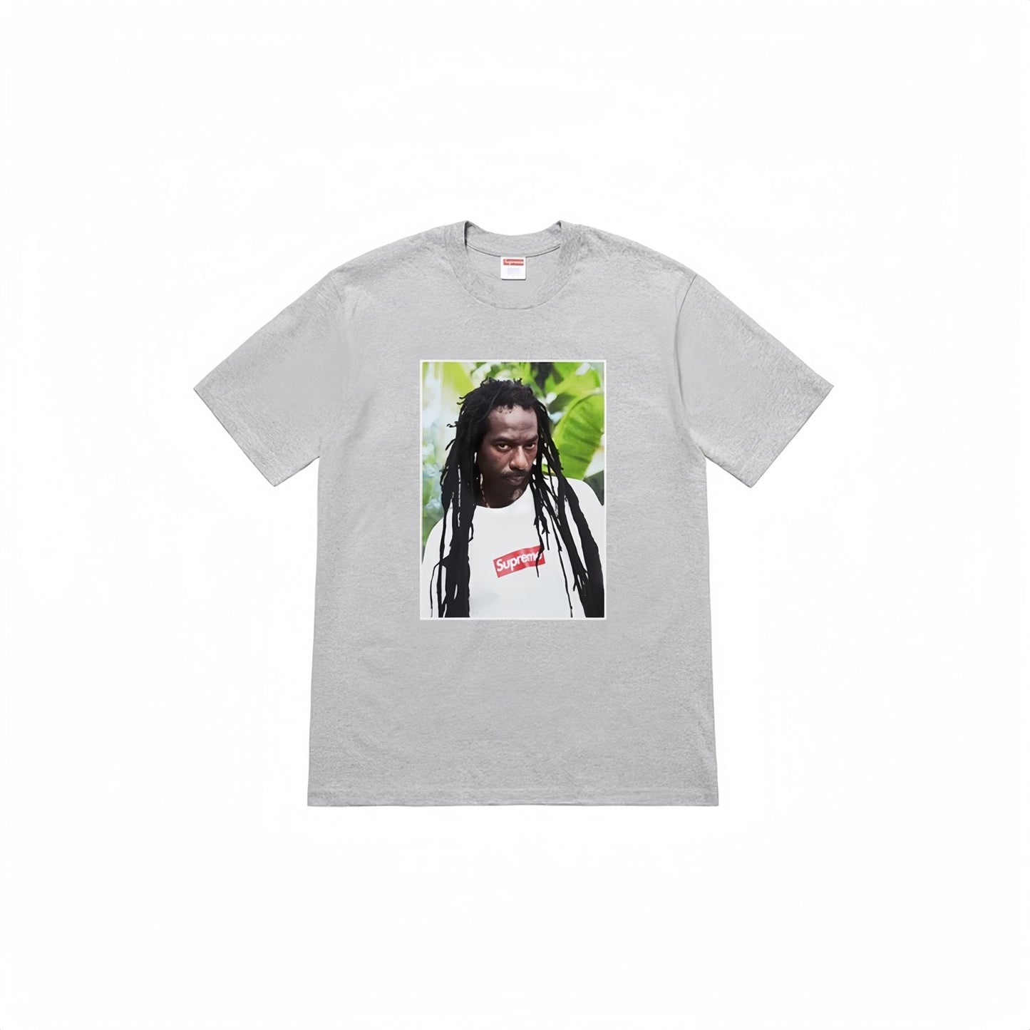 Supreme Buju Banton Portrait Graphic T-Shirt — front