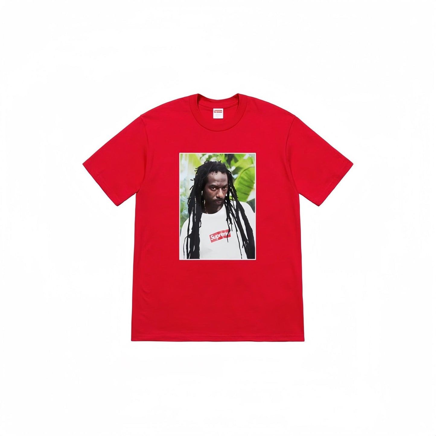 Supreme Buju Banton Portrait Graphic T-Shirt — front