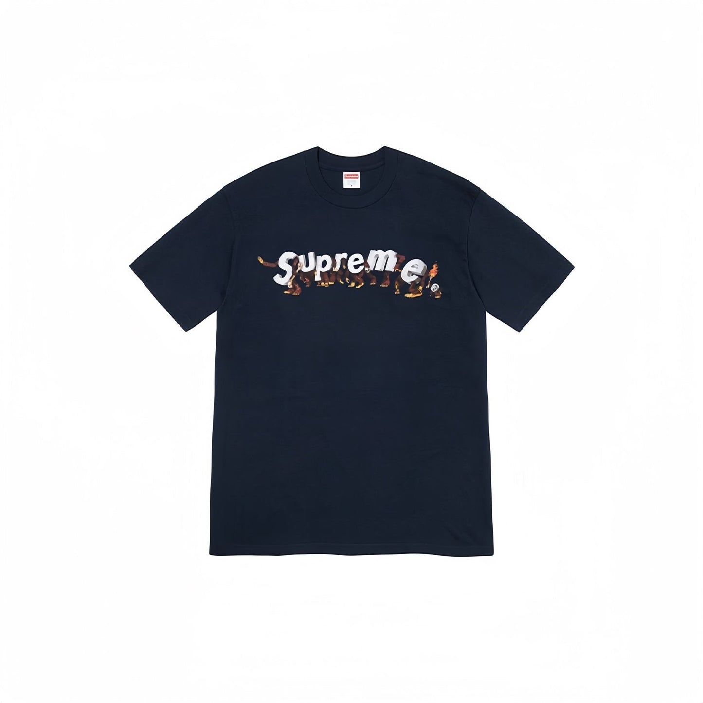 Supreme Ape Letter Graphic Short-Sleeve T-Shirt — front