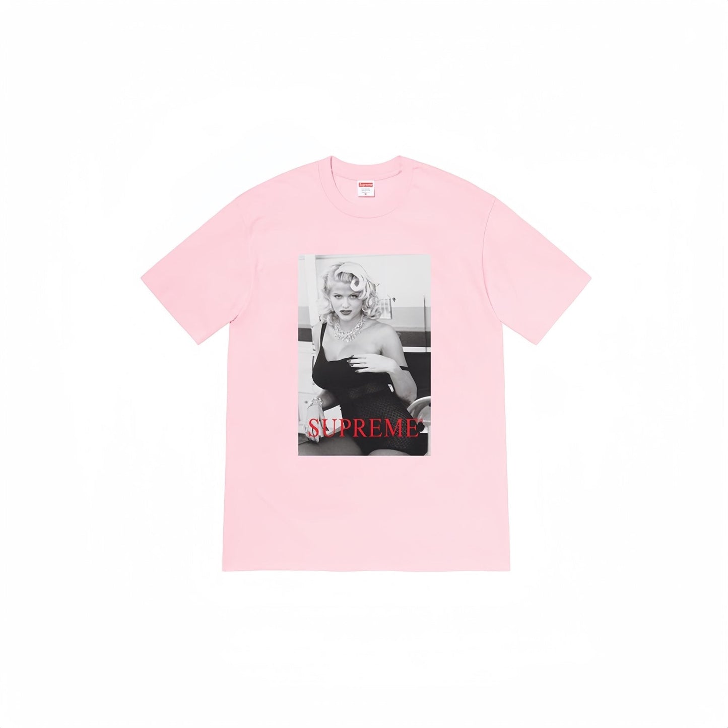Supreme Anna Nicole Smith Portrait Graphic T-Shirt — front