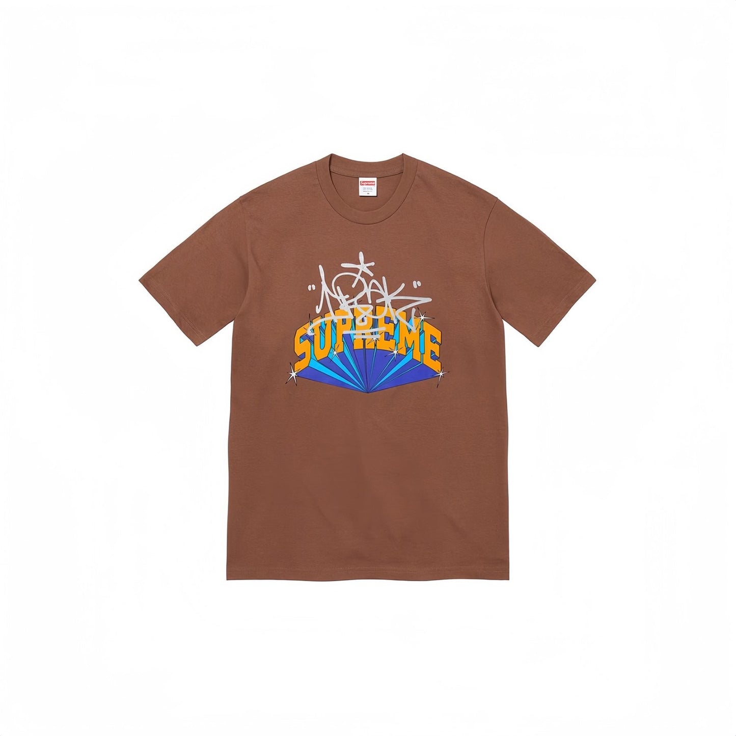 Supreme IRAK Arc Logo Graphic T-Shirt — front