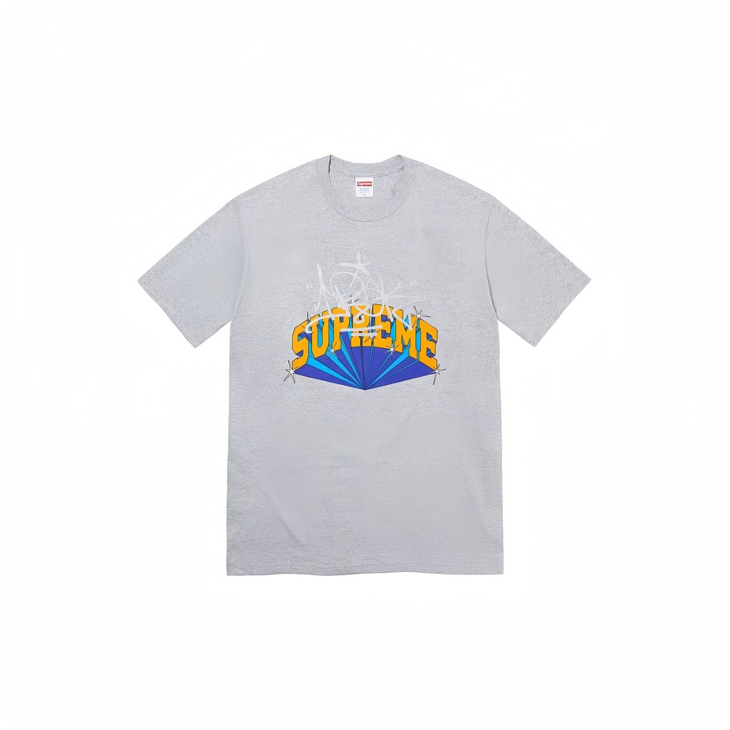 Supreme IRAK Arc Logo Graphic T-Shirt — front