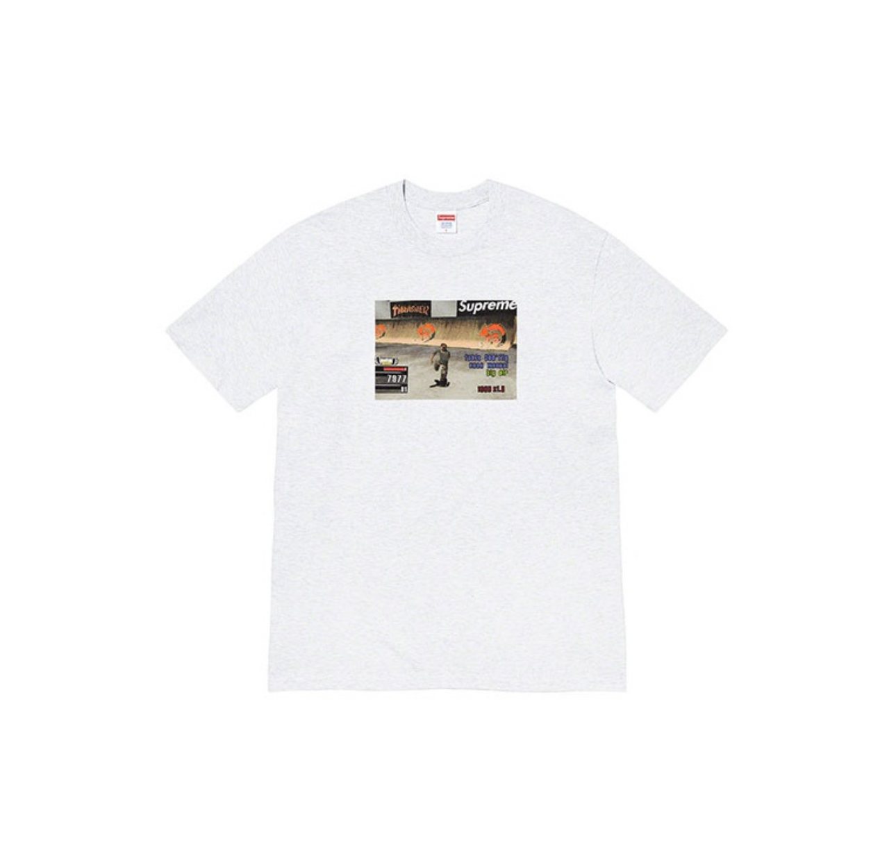 Supreme Thrasher Game Graphic T-Shirt — front