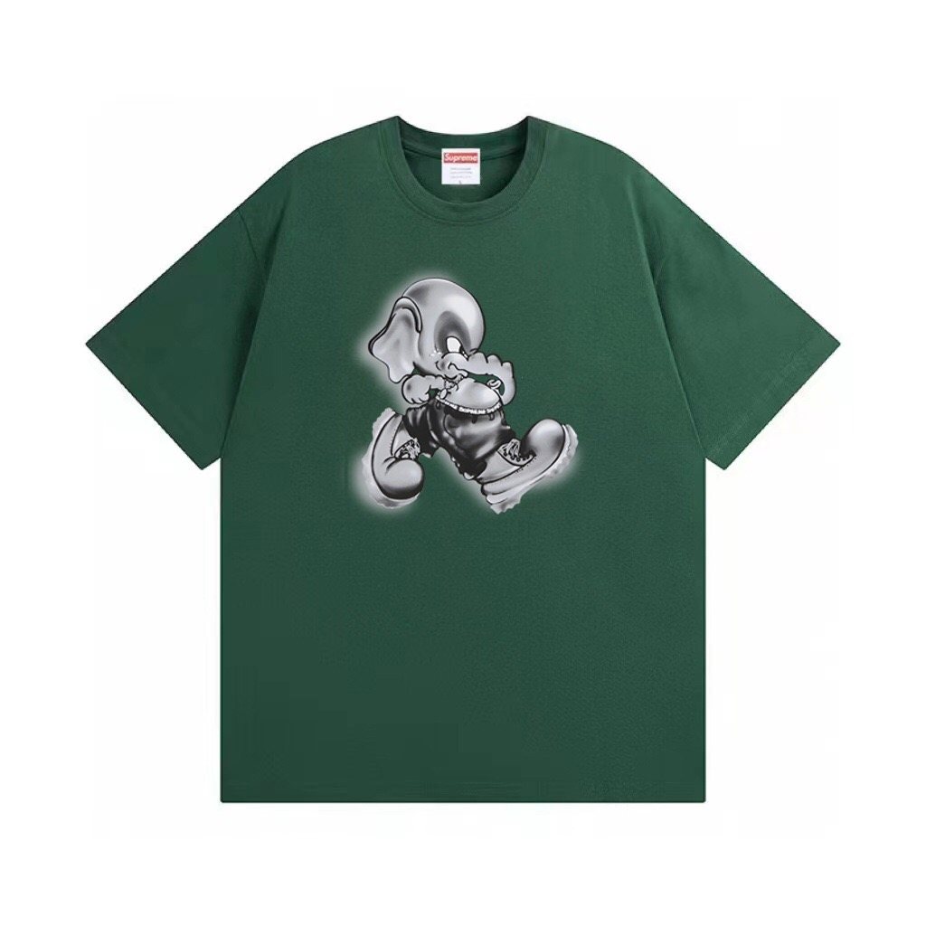 Supreme Elephant Graphic T-Shirt — front