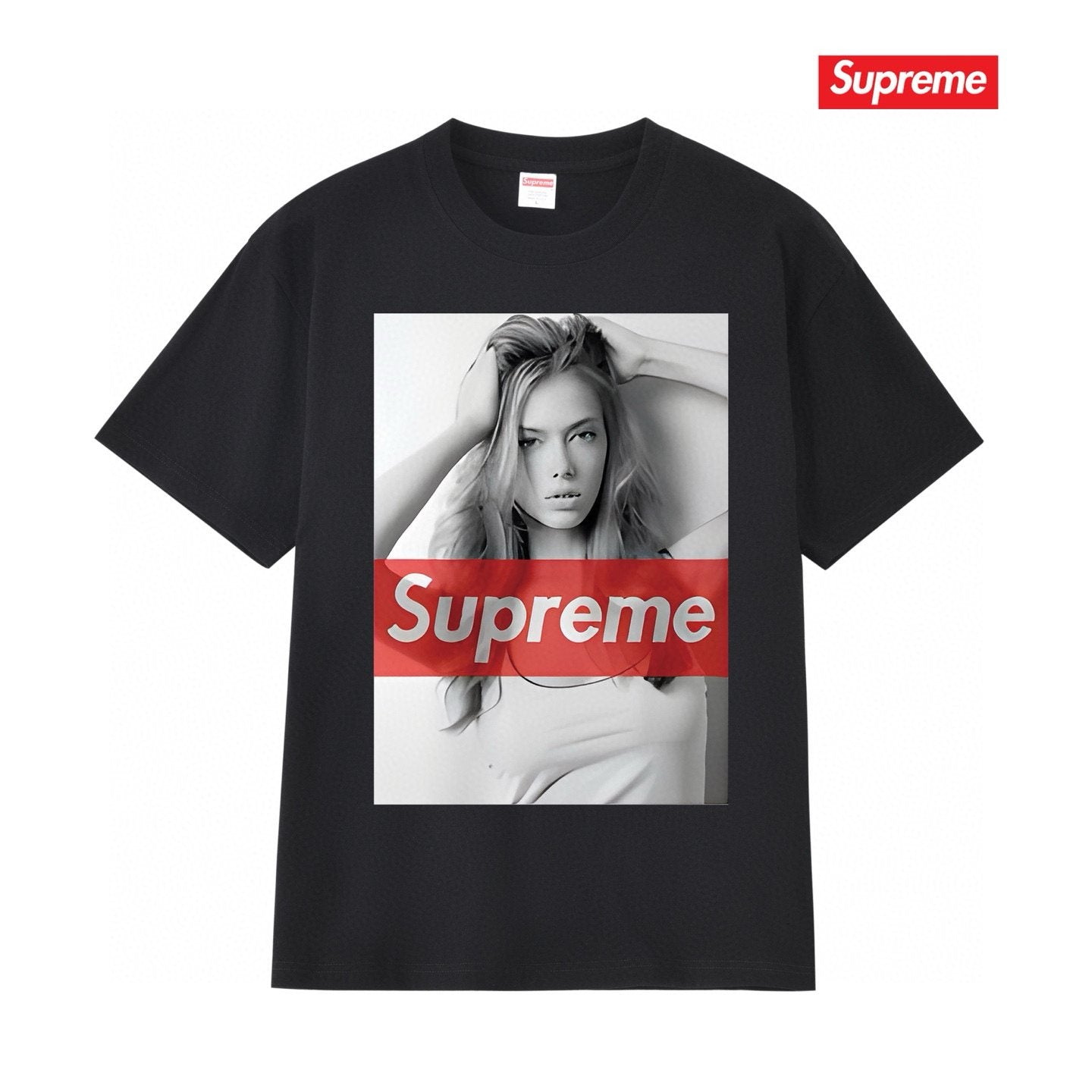 Supreme Photo Graphic Short-Sleeve T-Shirt — front