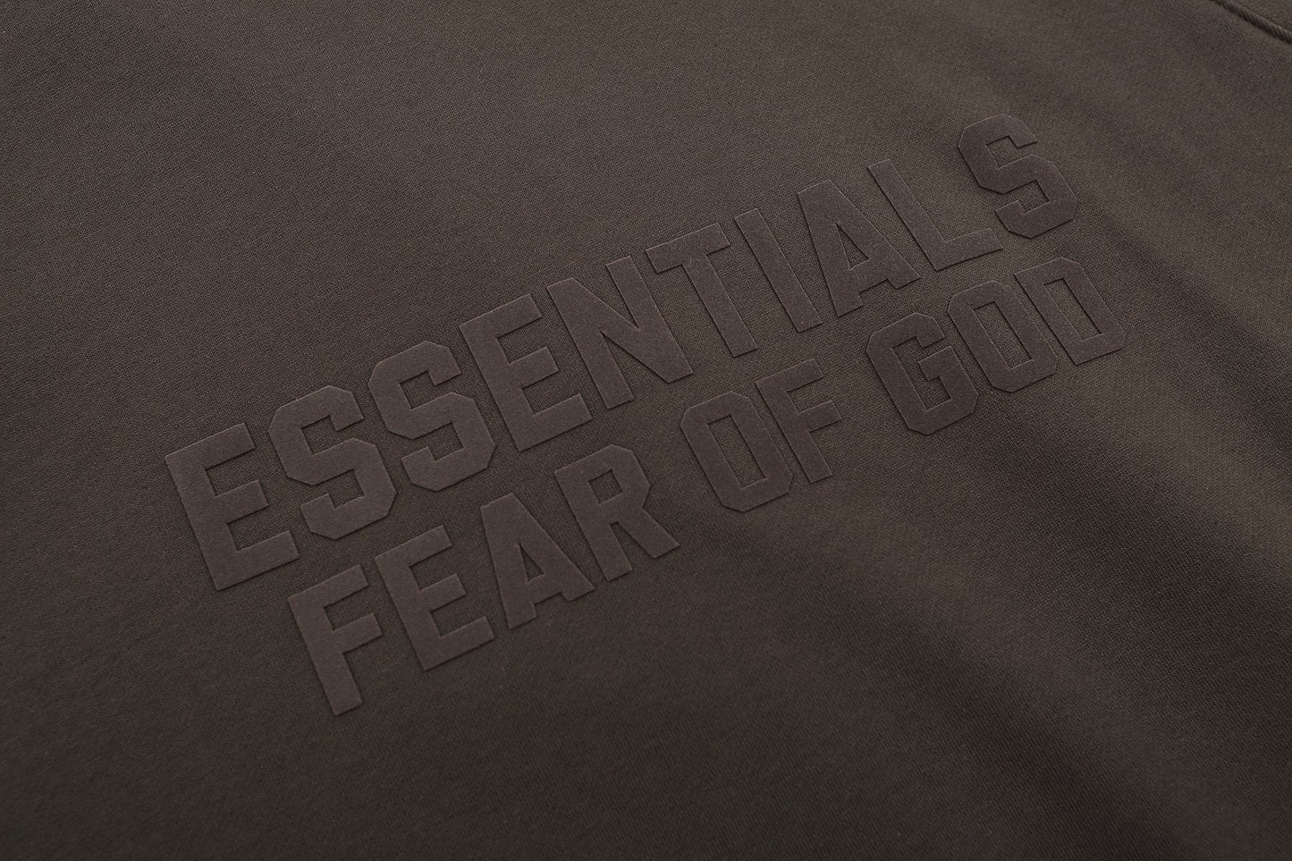 Essentials Fear of God Zip Hoodie — detail