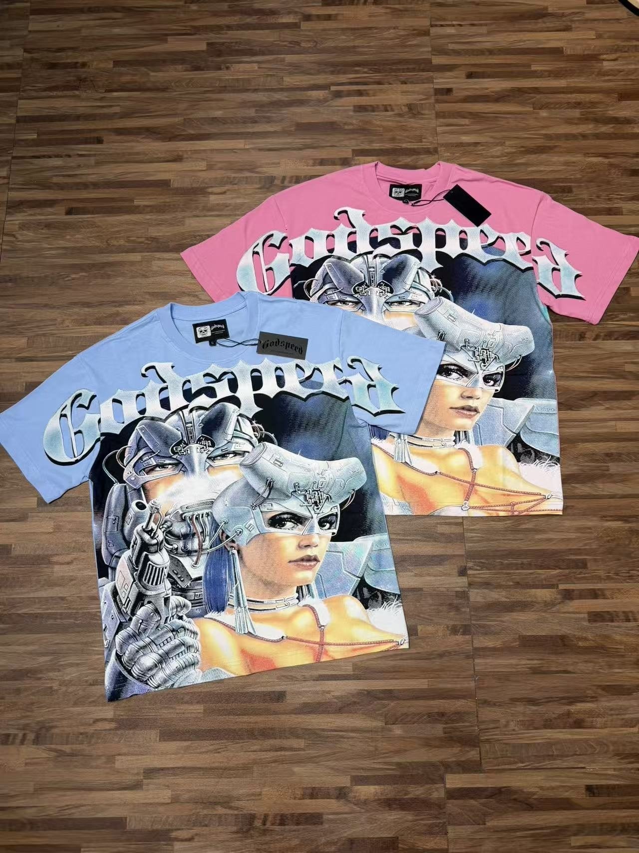 Godspeed Gothic Front Graphic T-Shirt — comparison