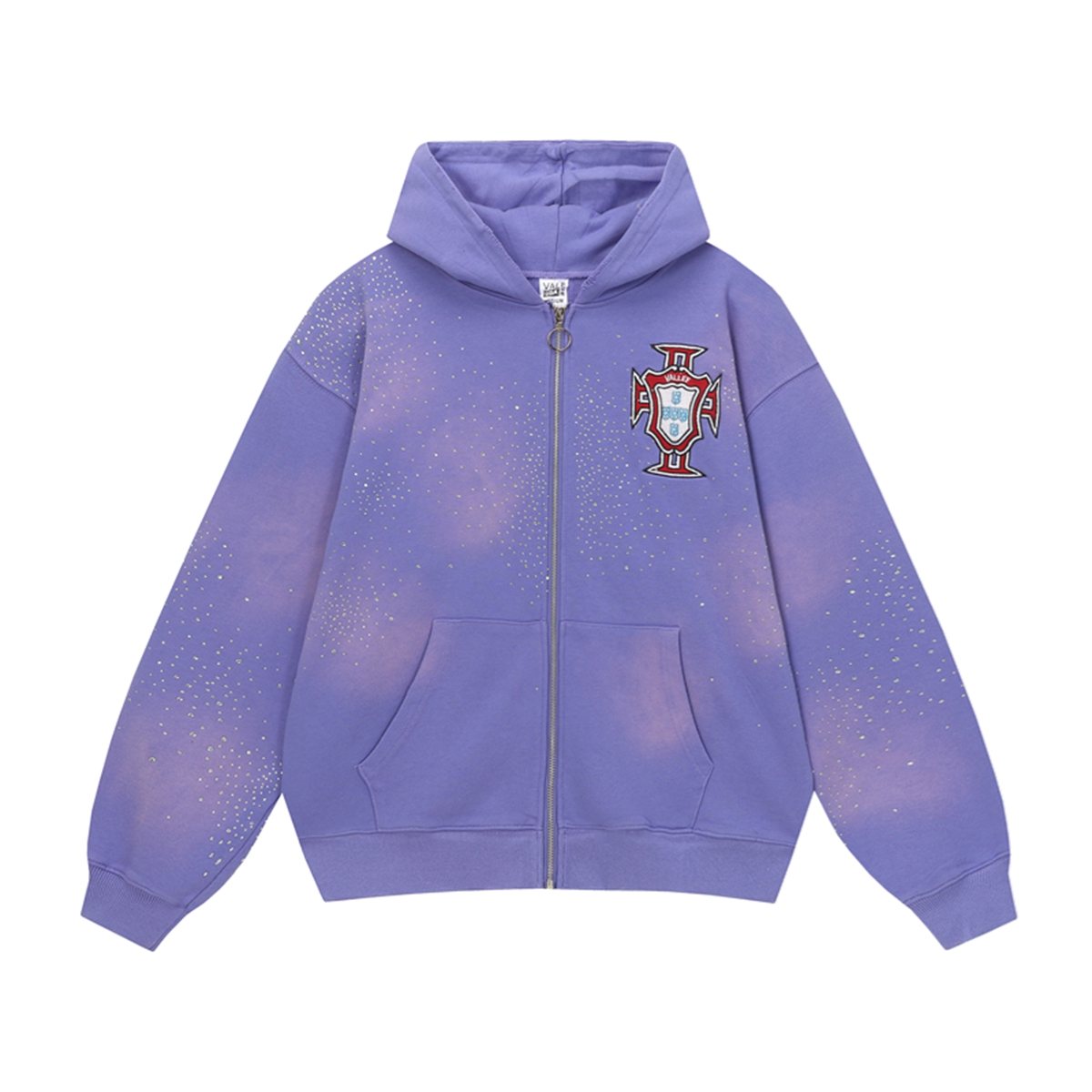 VALLEY Dreams Rhinestone Zip Hoodie — hero