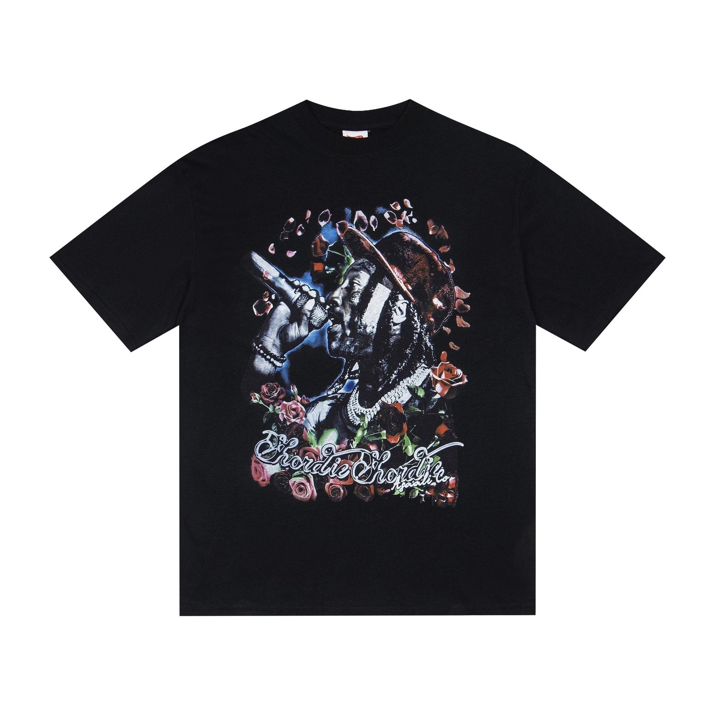 ASAALL Portrait Rose Graphic T-Shirt — hero