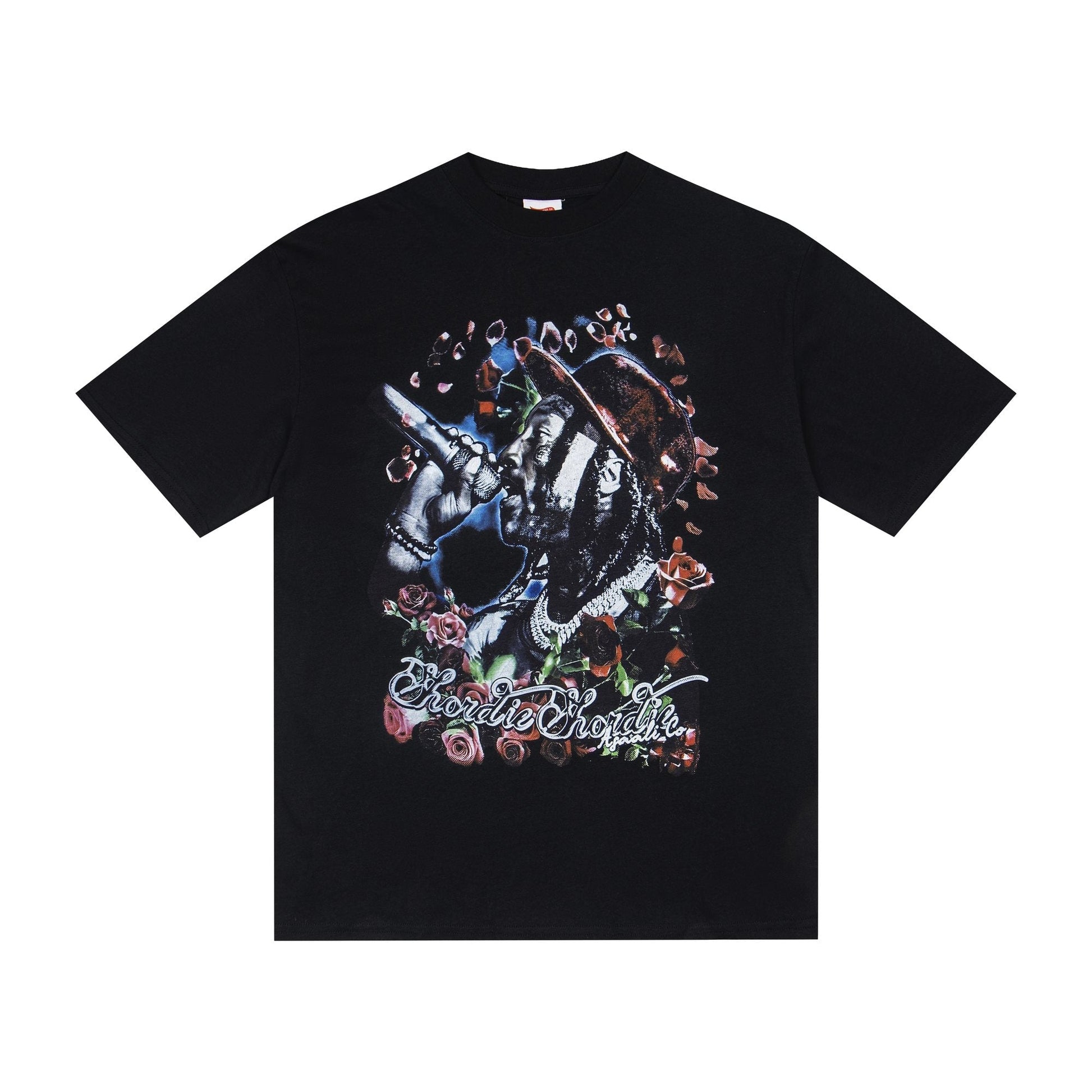 ASAALL Portrait Rose Graphic T-Shirt — hero