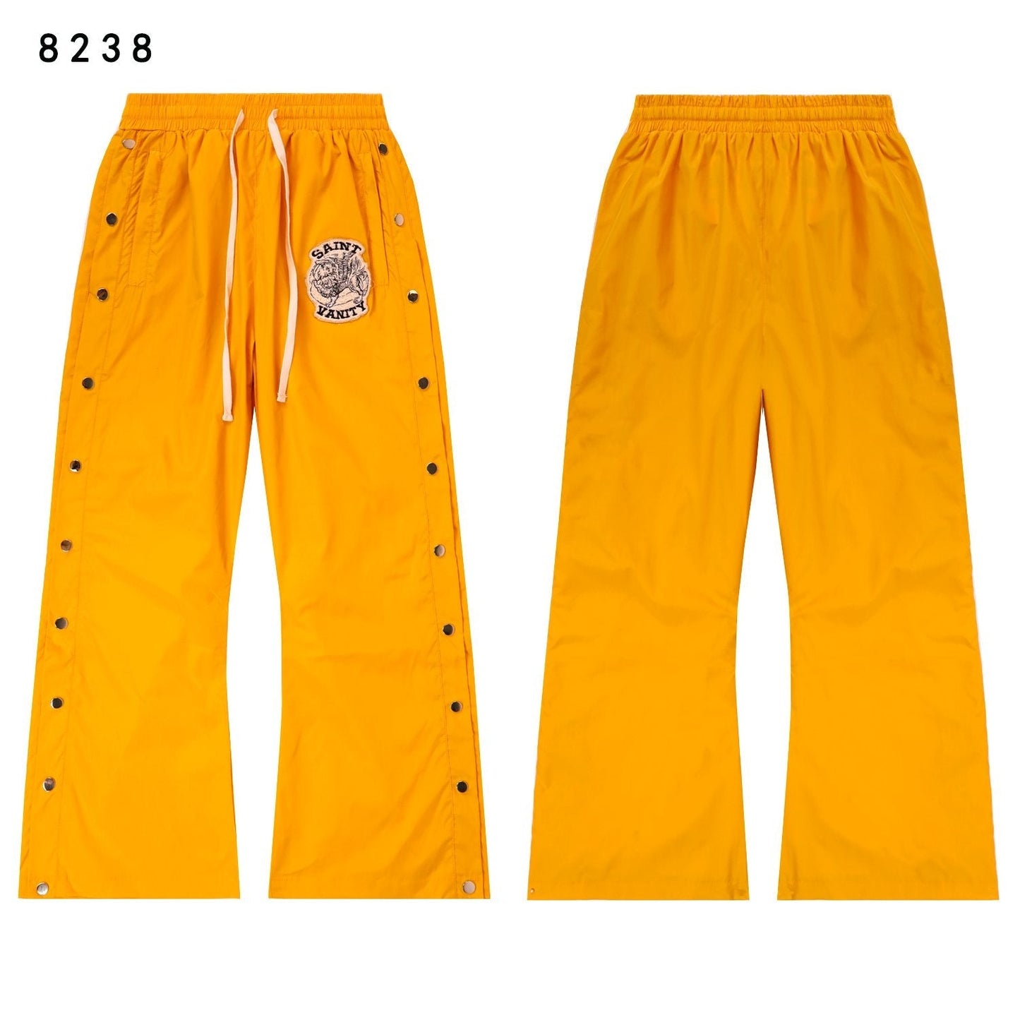 SAINT Vanity Patch Hooded Jacket & Snap-Pant Matching Set — front