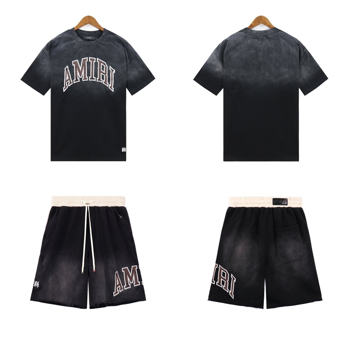 AMIRI Vintage Collegiate Short-Sleeve Set — hero