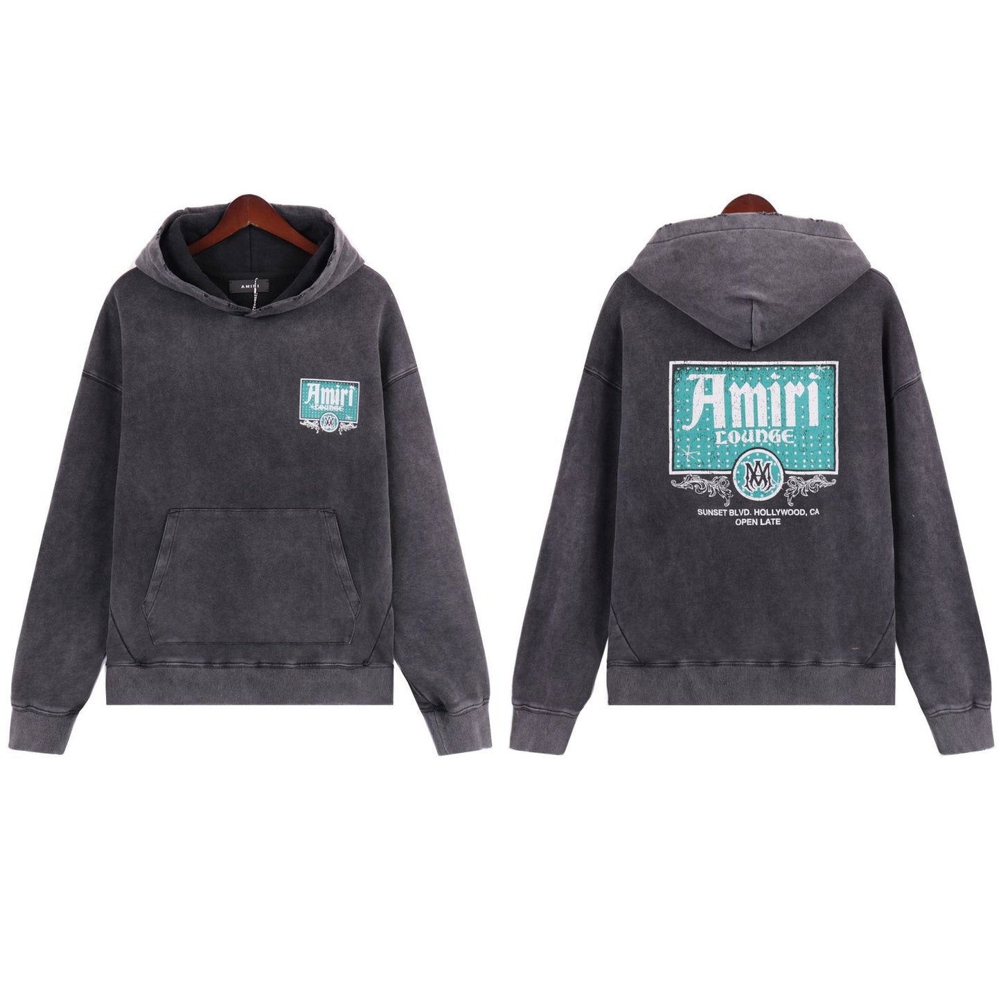 AMIRI Vintage Crystal Lounge Graphic Hoodie — hero