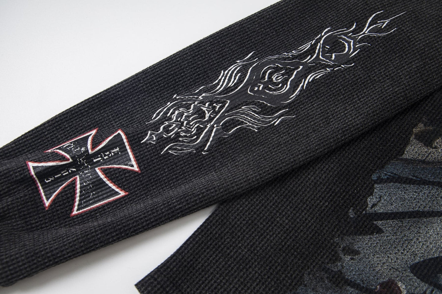Godspeed Out of Many One Graphic Long-Sleeve T-Shirt — detail