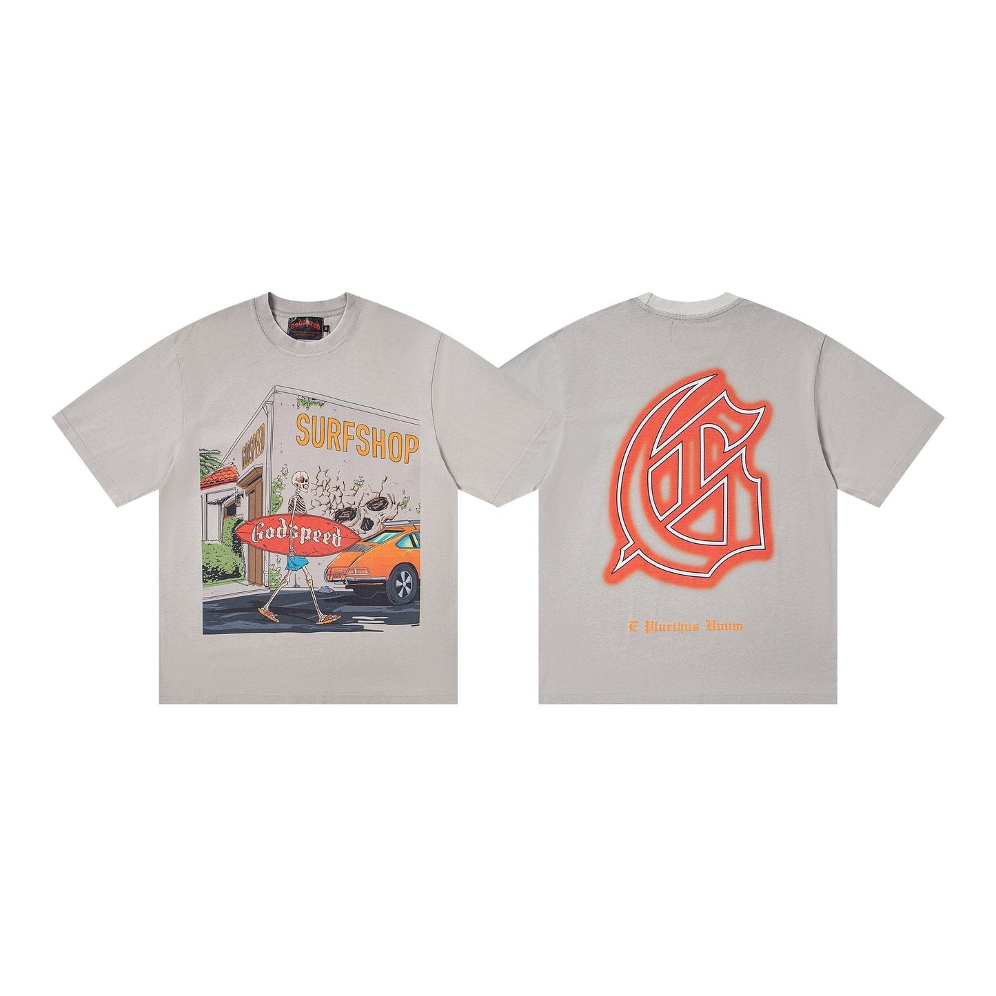 Godspeed Surfshop Graphic Short-Sleeve T-Shirt — front