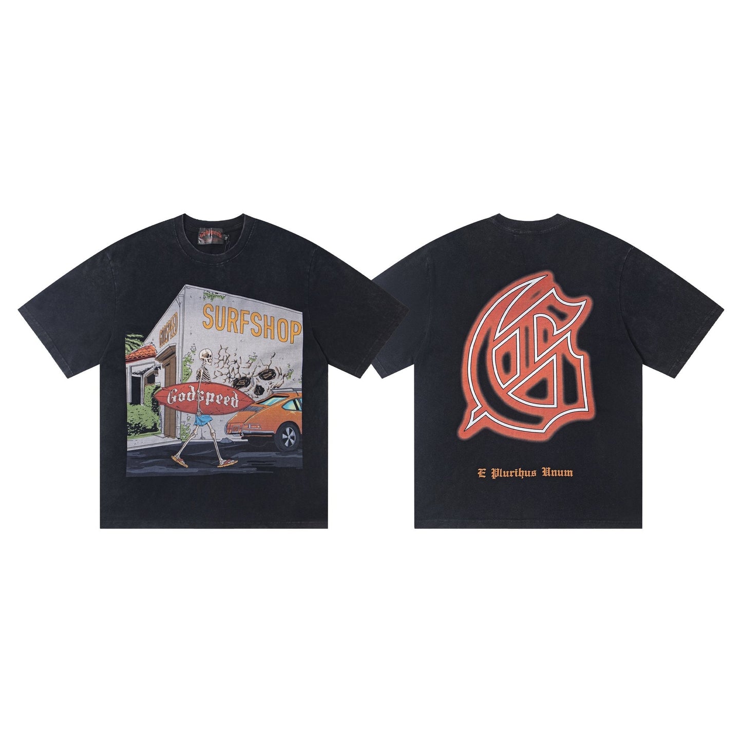 Godspeed Surfshop Graphic Short-Sleeve T-Shirt — hero