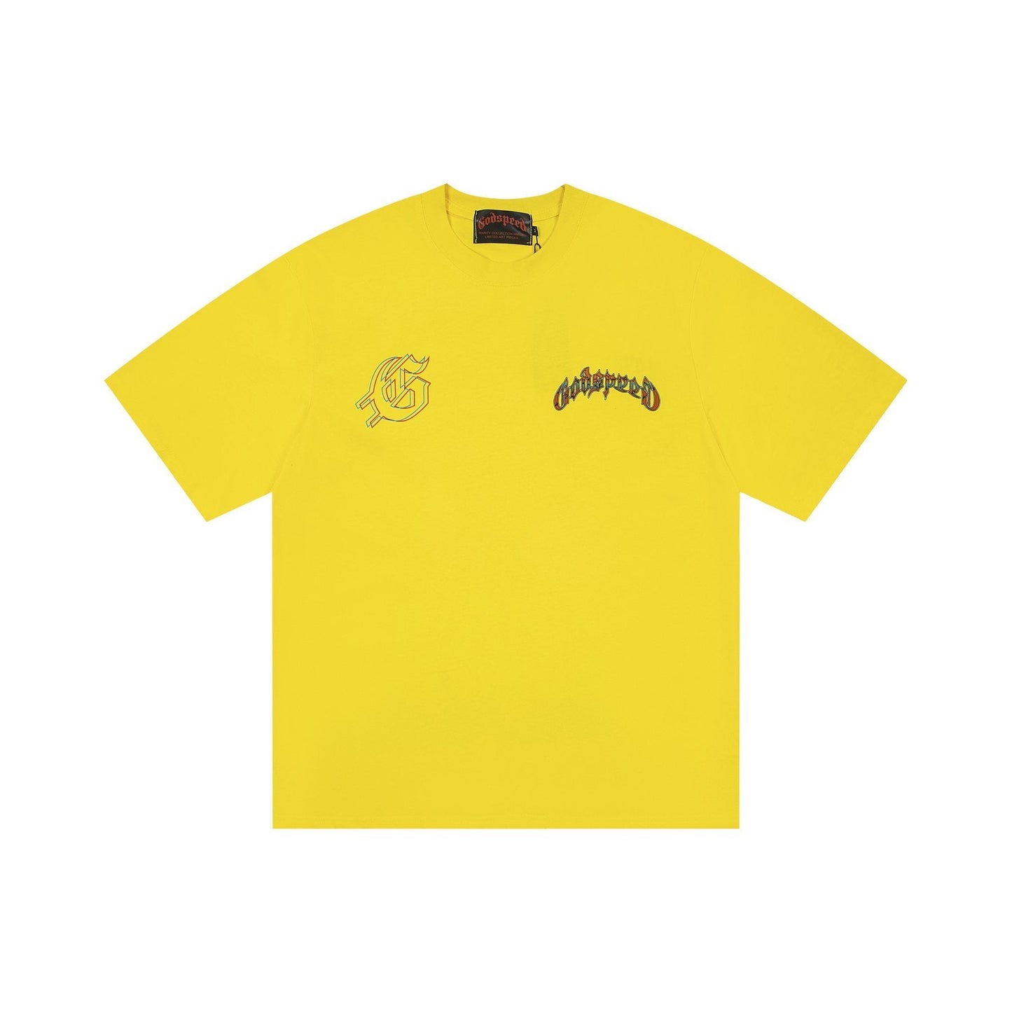 Godspeed Skeleton Back Graphic T-Shirt — front