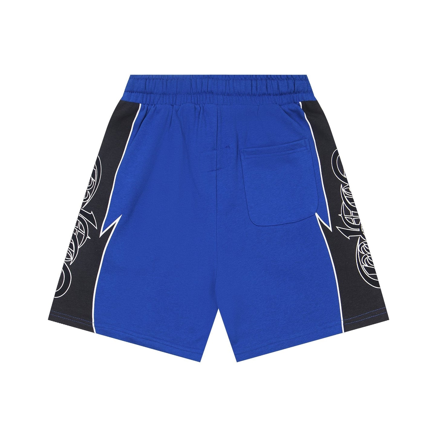 Godspeed Printed Side-Panel Drawstring Shorts — back