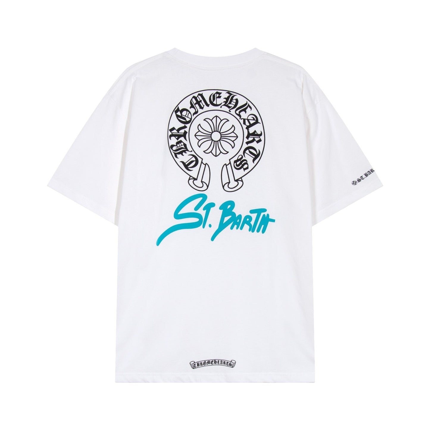 Chrome Hearts Horseshoe Floral Graphic T-Shirt — hero