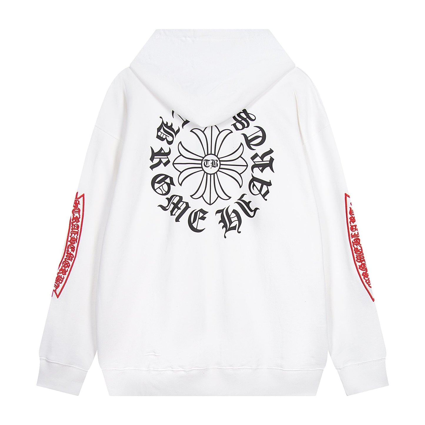 Chrome Hearts Flower Back Graphic Hoodie — back