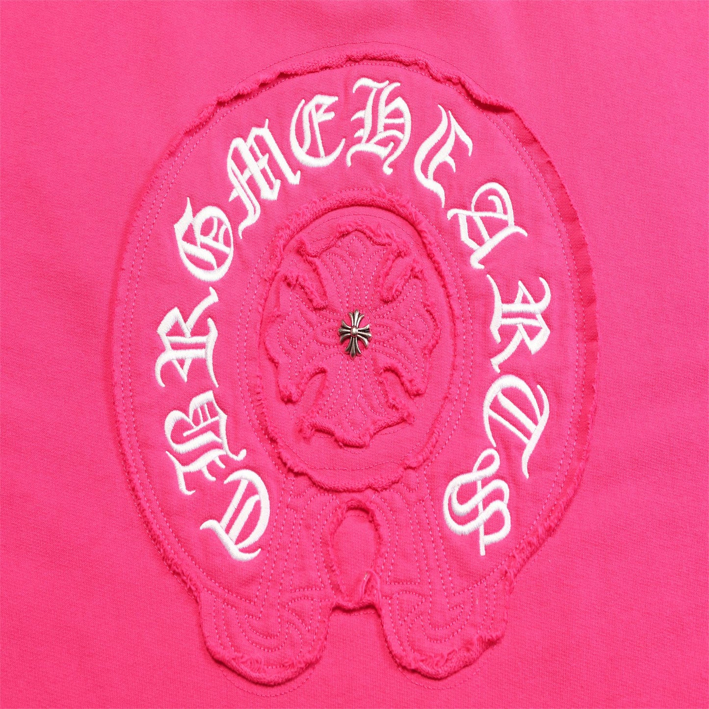 Chrome Hearts Horseshoe Graphic Crewneck Sweatshirt — detail