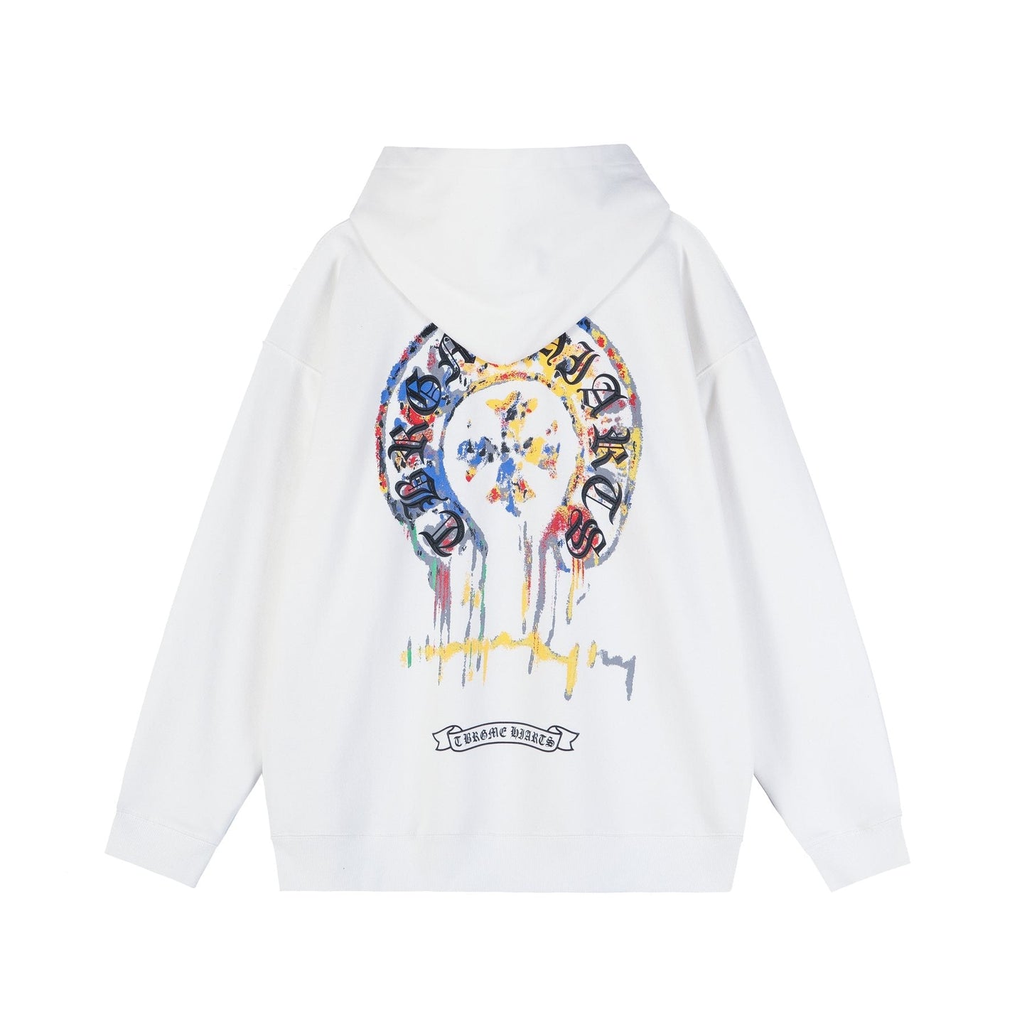 Chrome Hearts Sanskrit Graphic Pullover Hoodie — back
