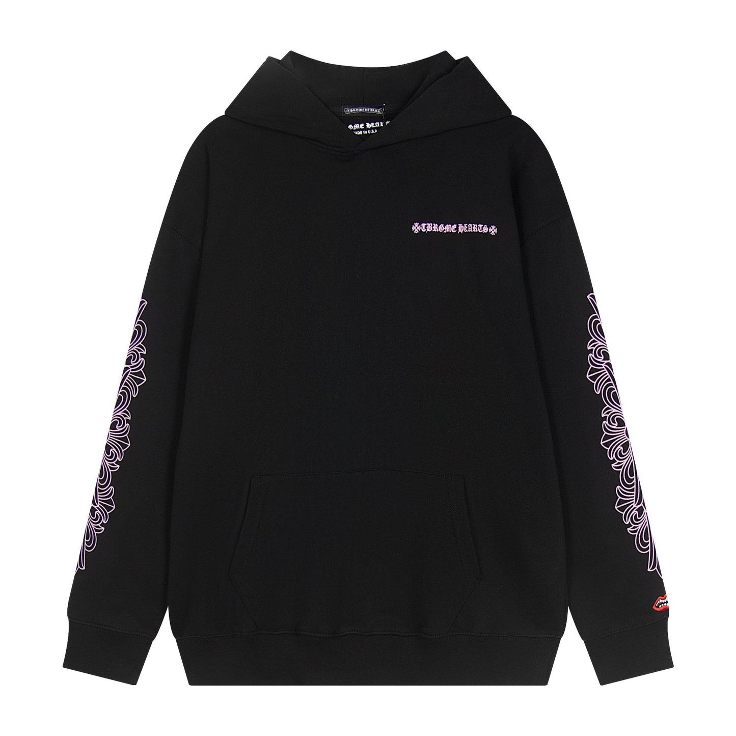 Chrome Hearts Pink Gothic Graphic Hoodie — hero
