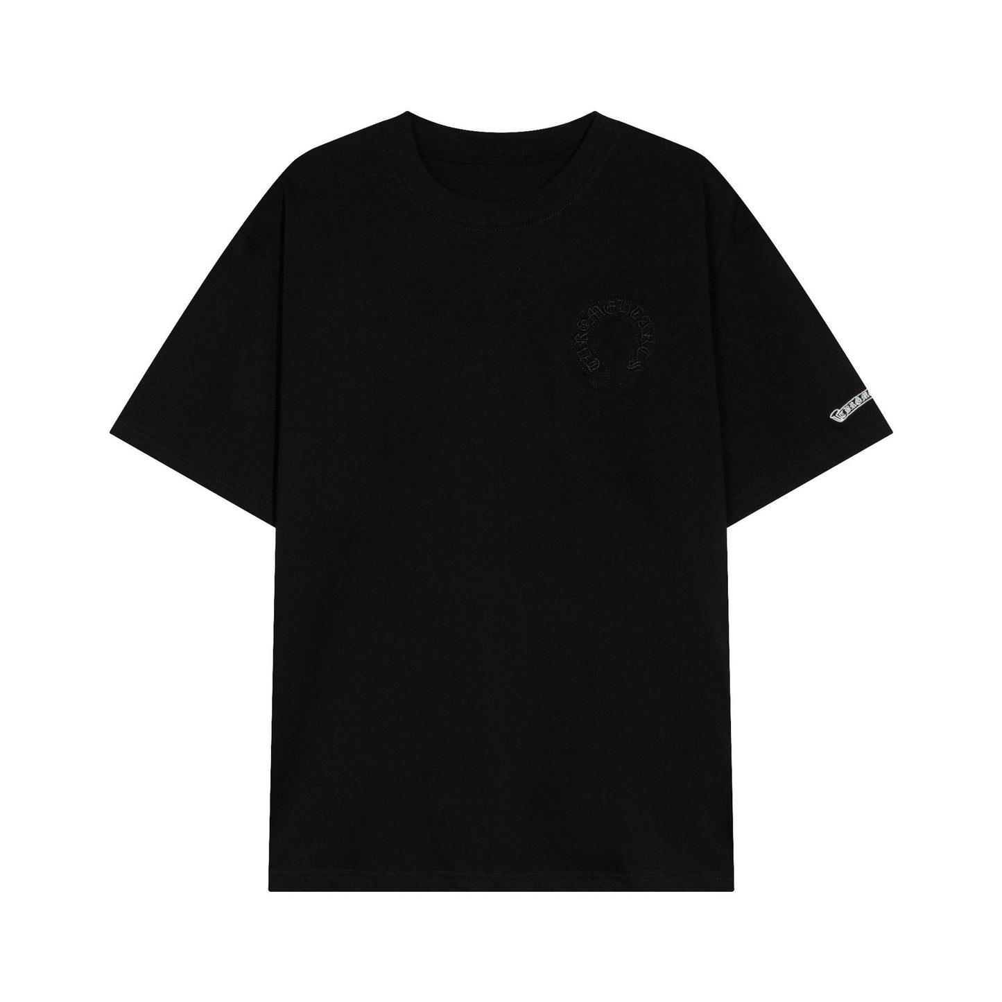 Chrome Hearts Horseshoe Floral Graphic T-Shirt — front