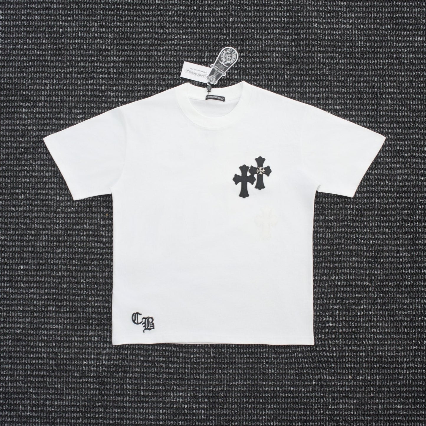 Chrome Hearts Contrast Cross Applique T-Shirt — front