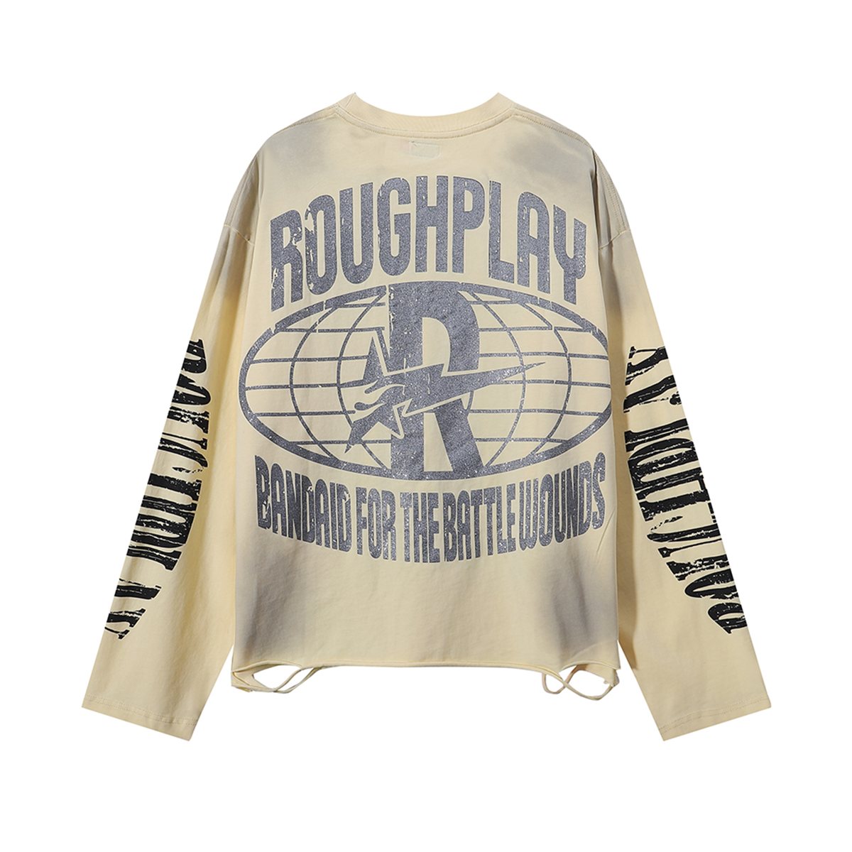 Rough Play Lost In Space Astronaut Long-Sleeve T-Shirt — back