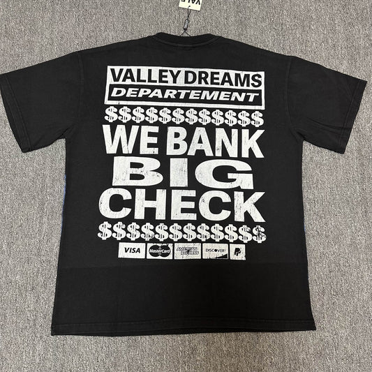 Valley Dreams Big Check Graphic T-Shirt — front