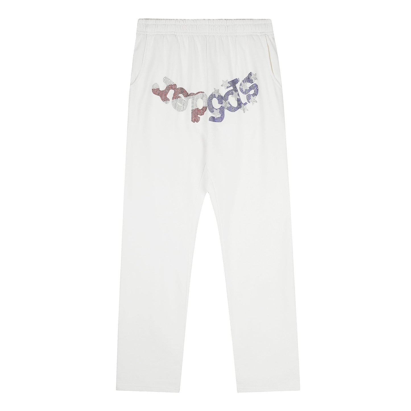 Sp5der Rhinestone Web Graphic Matching Set — front