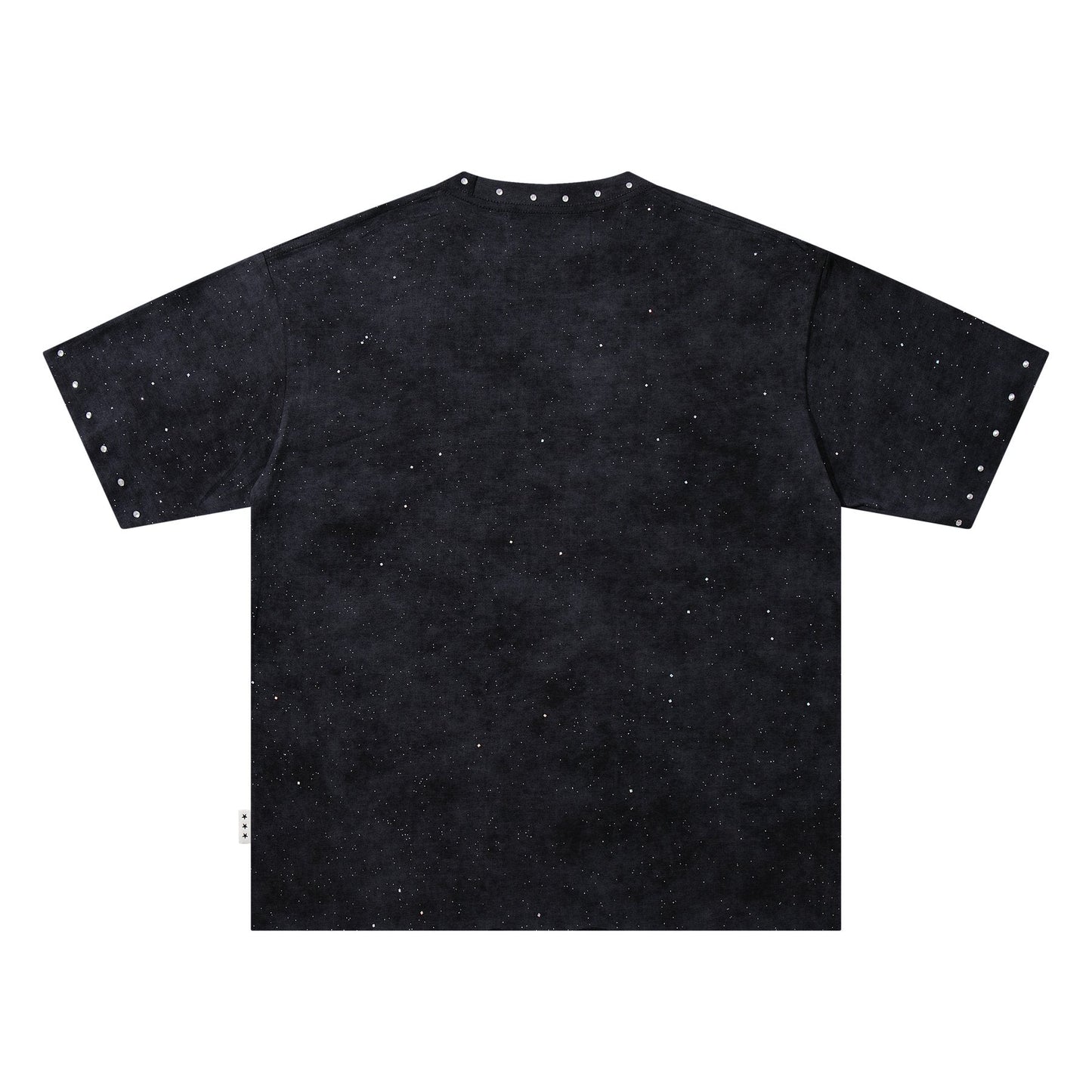 BKYS Revival Rhinestone Portrait Graphic T-Shirt — back