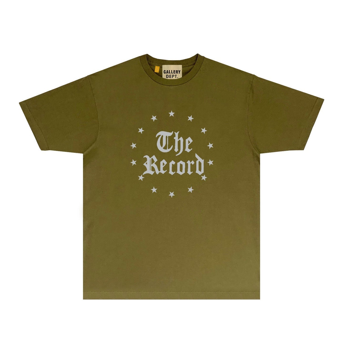 Gallery Dept T Shirt Retro Printed Loose Short-Sleeved Shirt